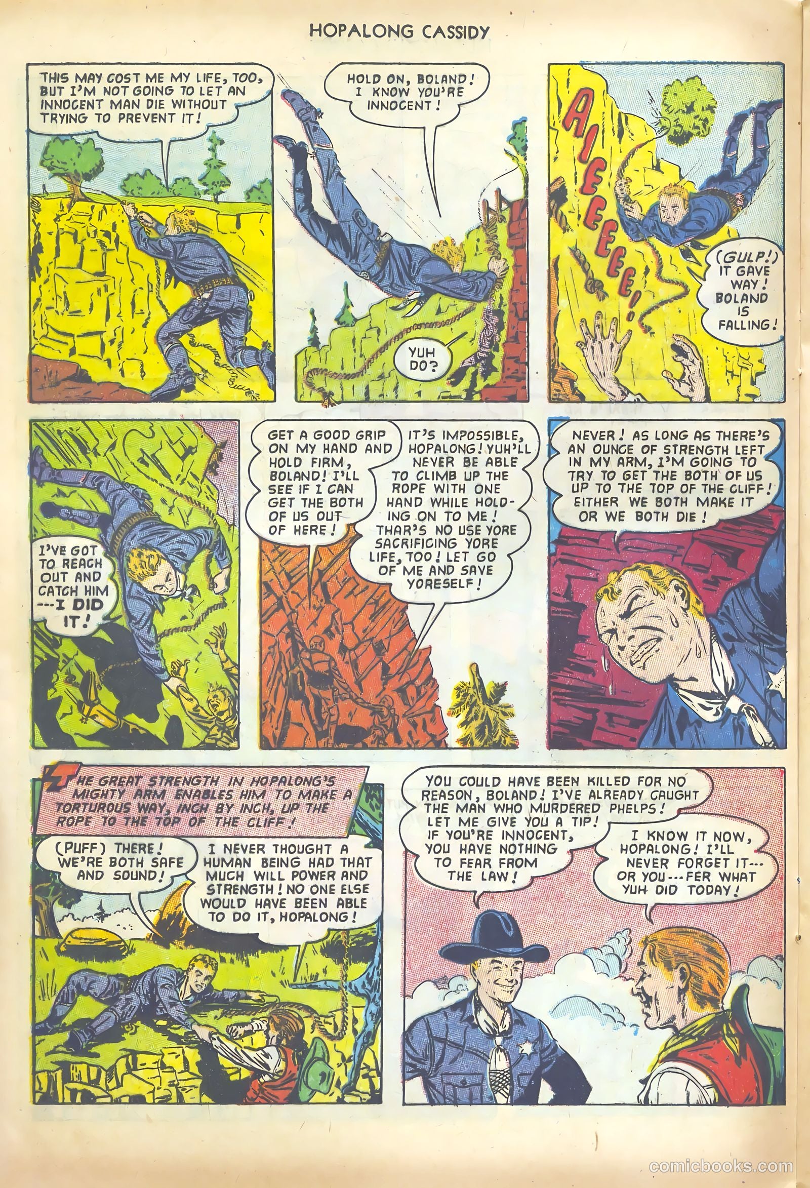 Hopalong Cassidy #76 — page 16 of 36
