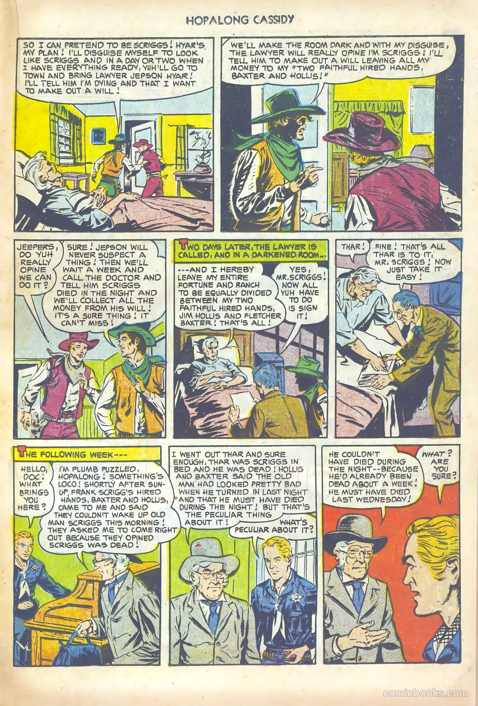 Hopalong Cassidy #76 — page 19 of 36