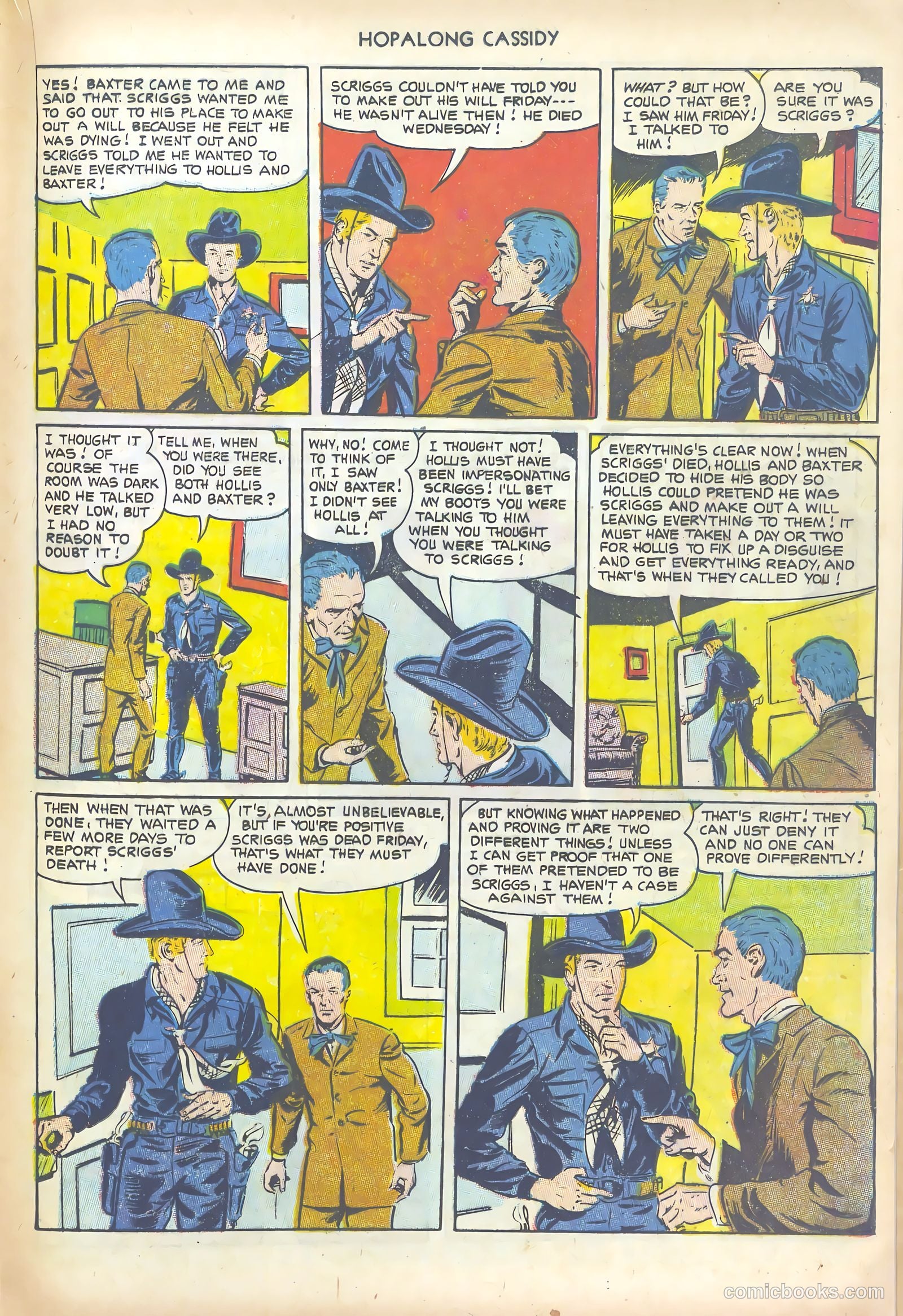Hopalong Cassidy #76 — page 21 of 36