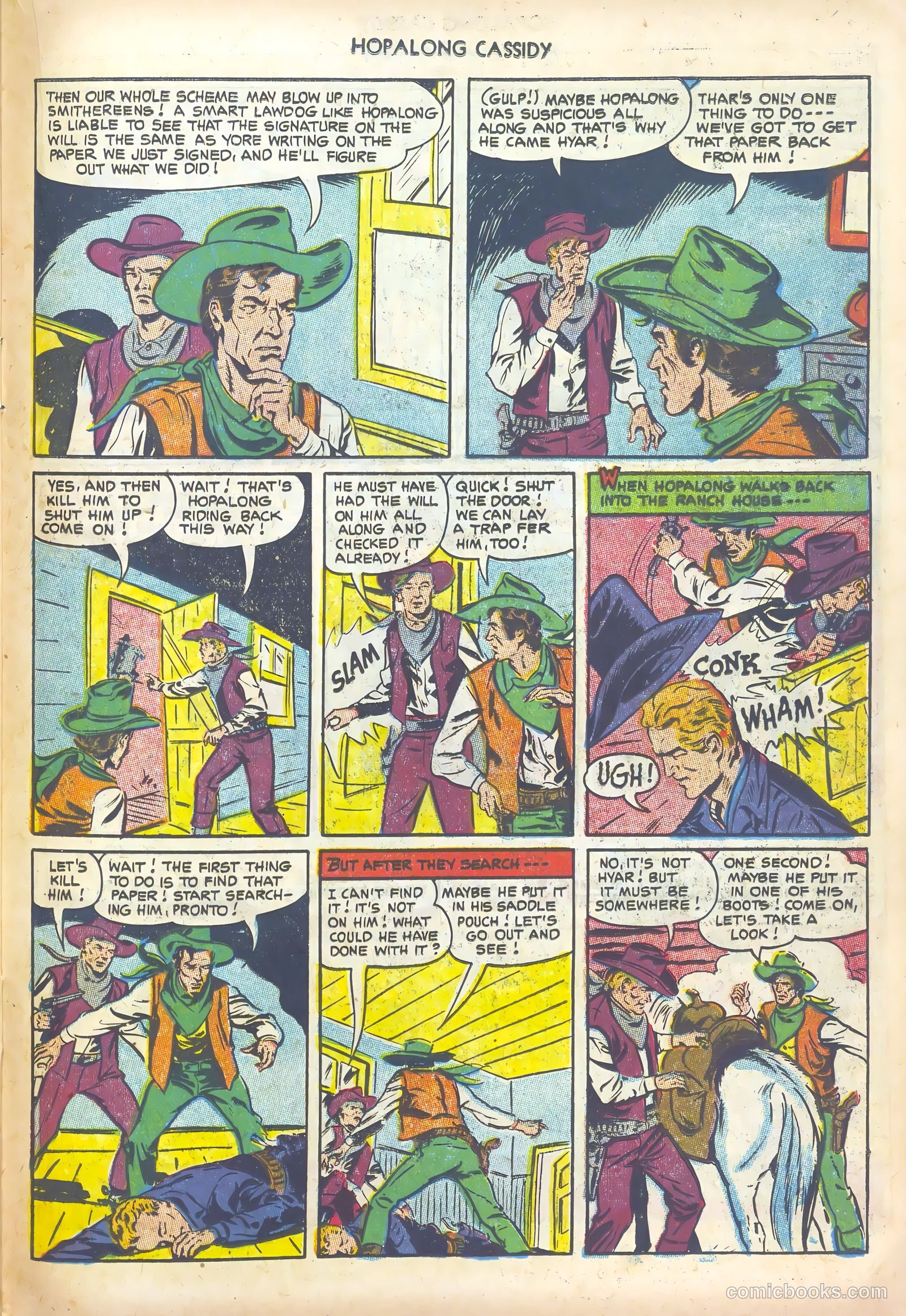 Hopalong Cassidy #76 — page 23 of 36