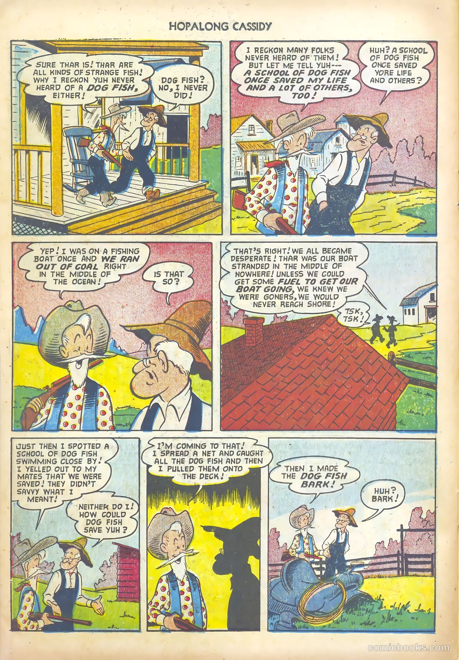 Hopalong Cassidy #76 — page 26 of 36