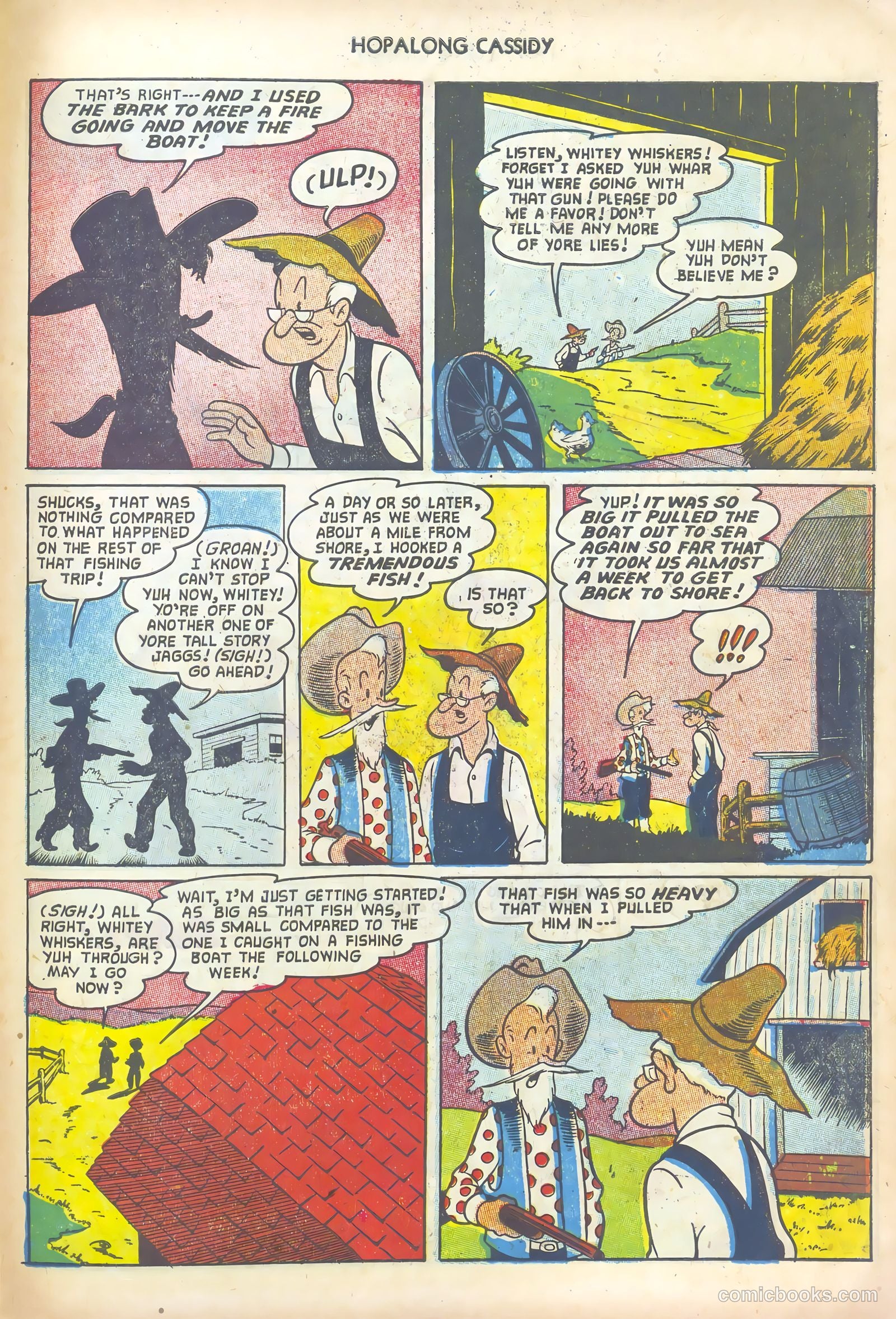 Hopalong Cassidy #76 — page 27 of 36