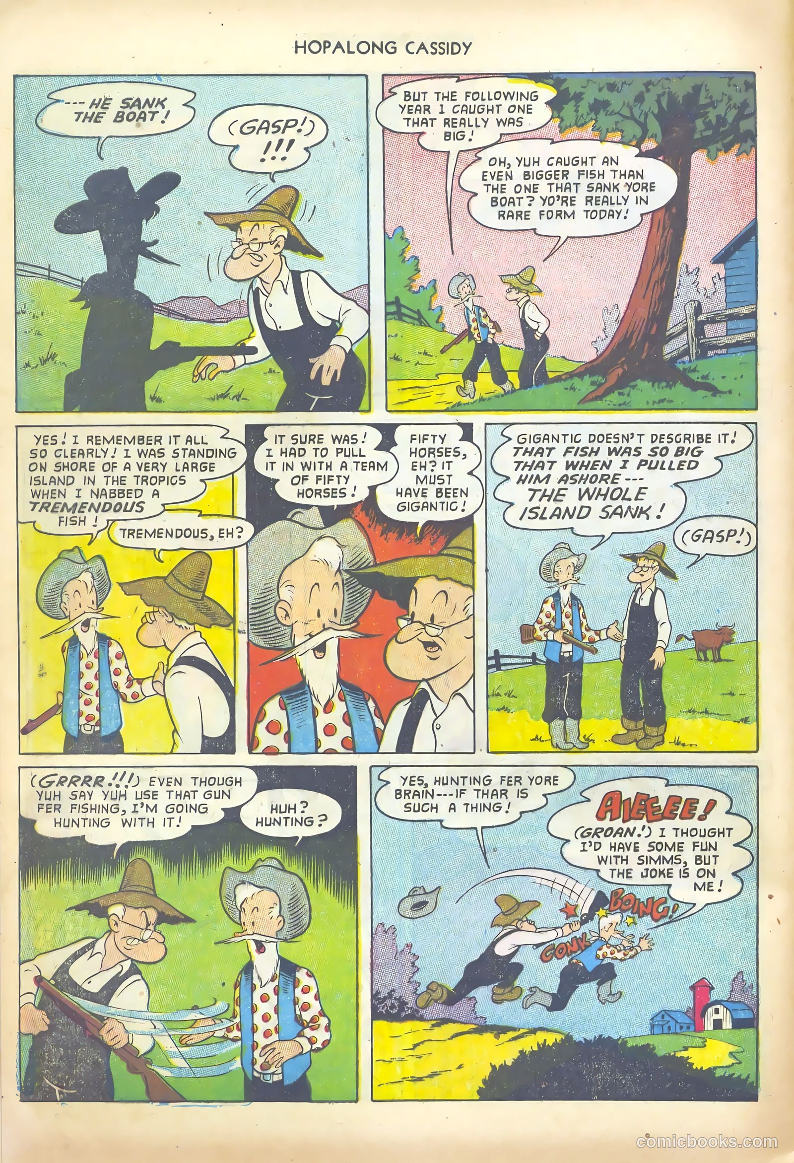 Hopalong Cassidy #76 — page 28 of 36