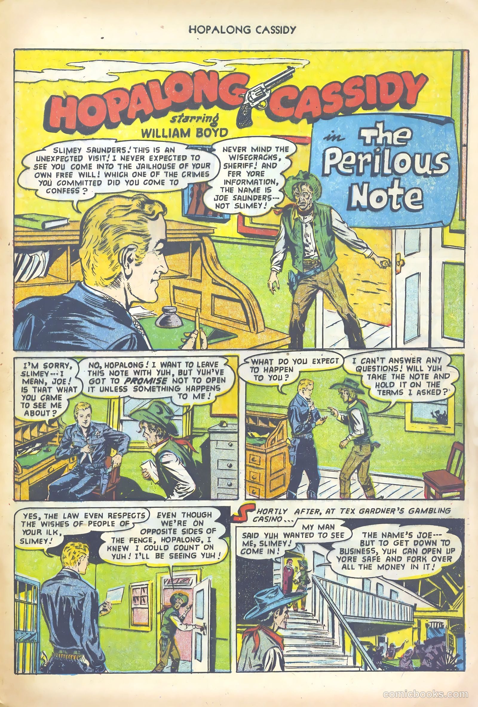 Hopalong Cassidy #76 — page 29 of 36
