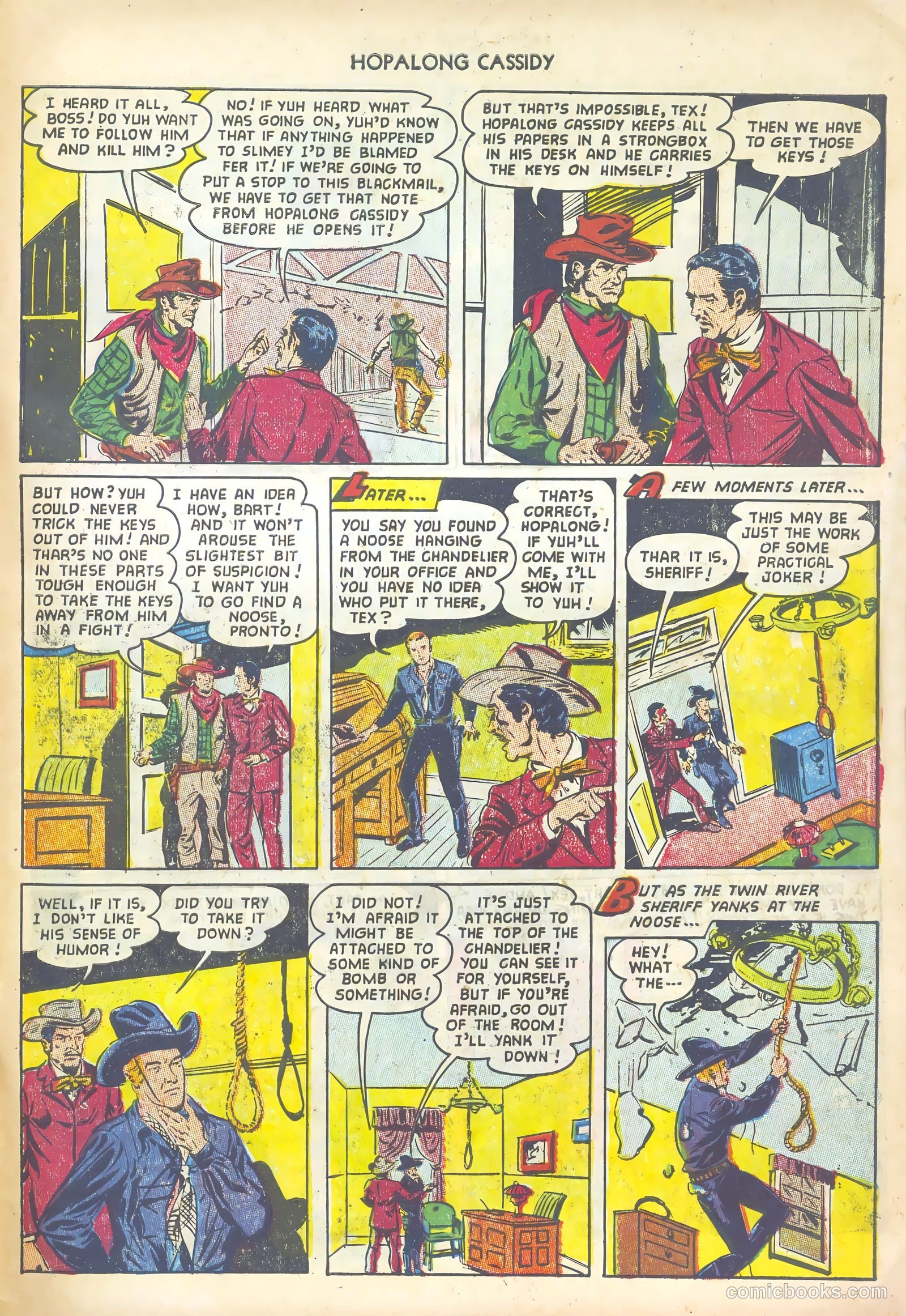Hopalong Cassidy #76 — page 31 of 36