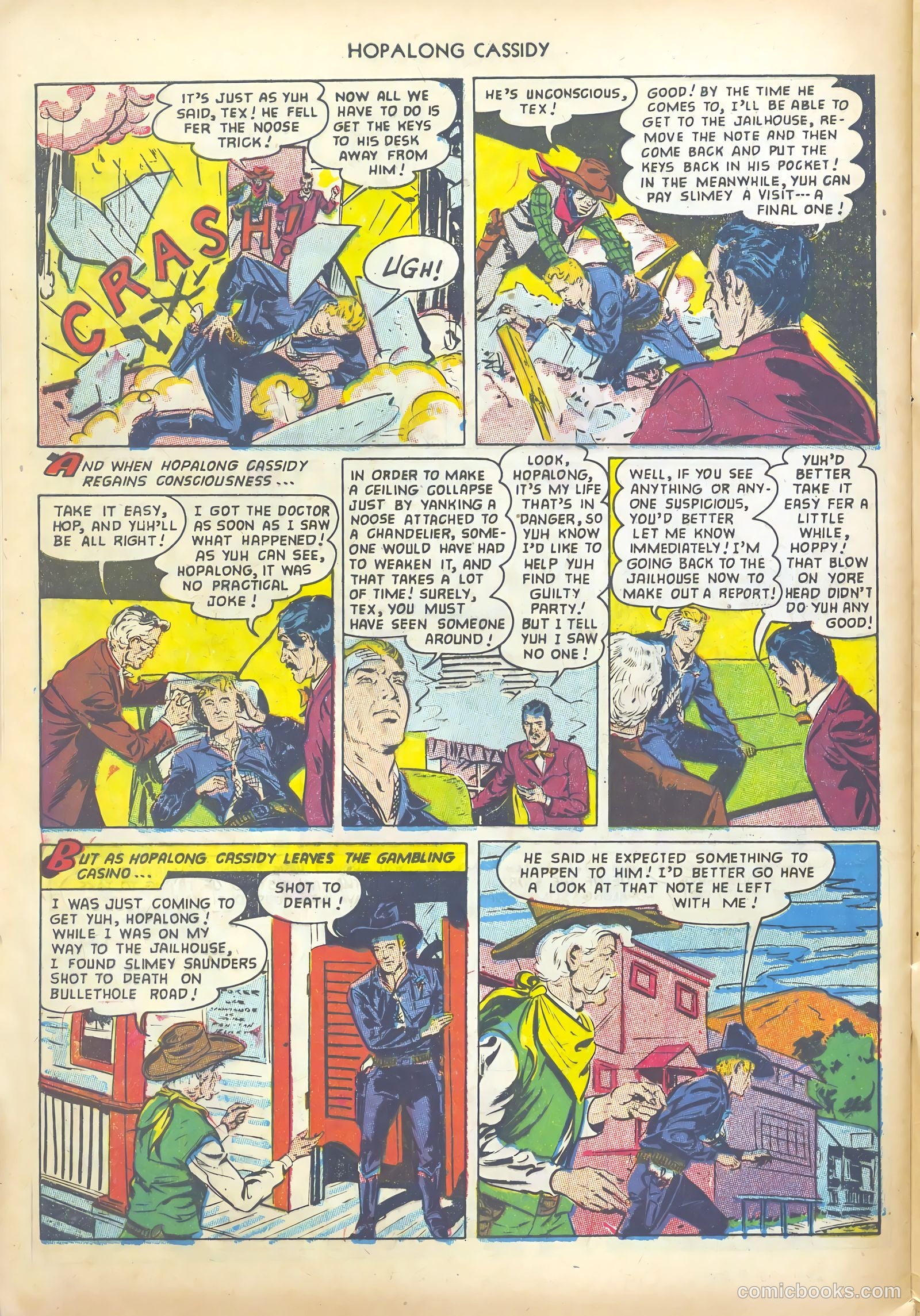 Hopalong Cassidy #76 — page 32 of 36