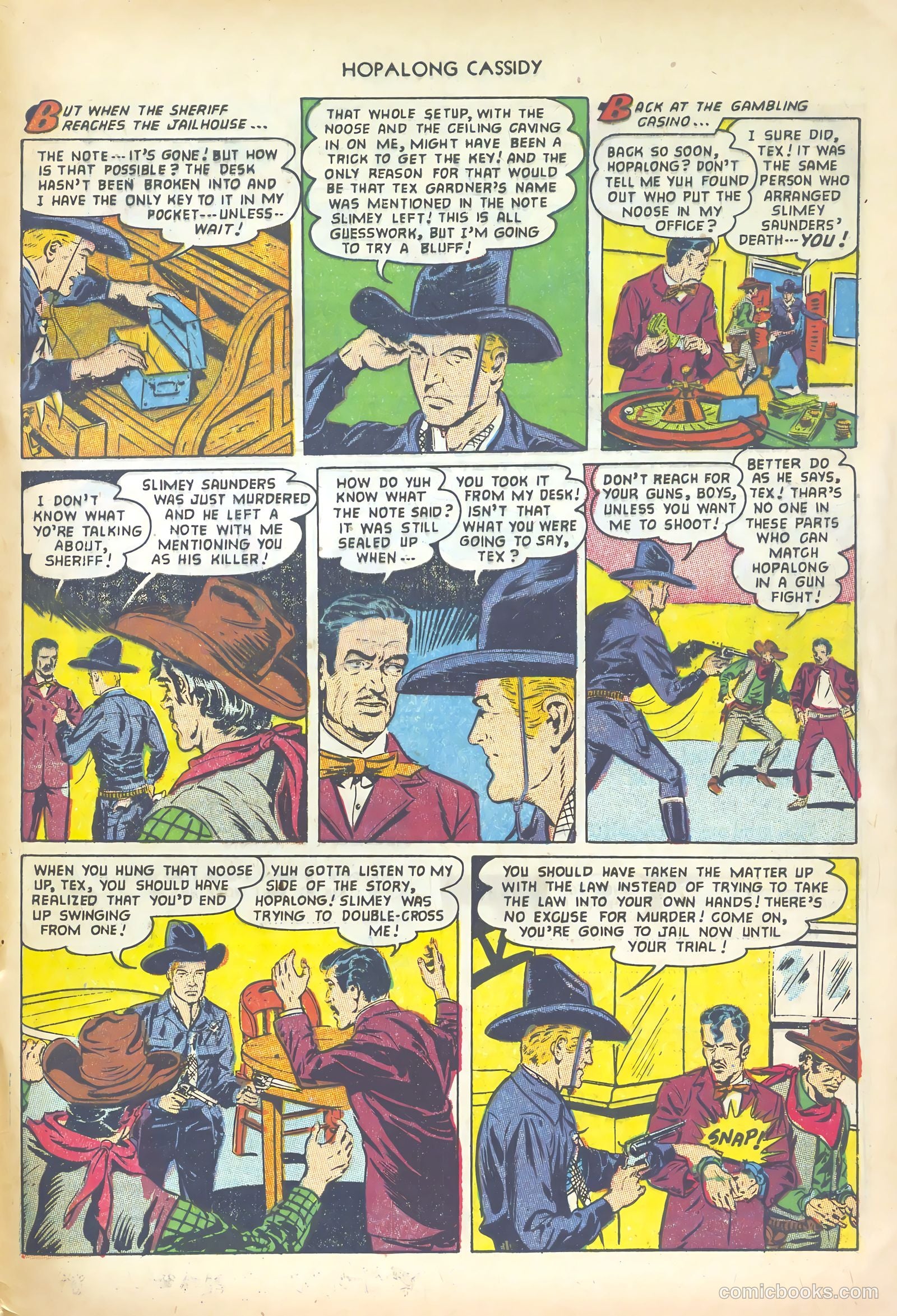 Hopalong Cassidy #76 — page 33 of 36
