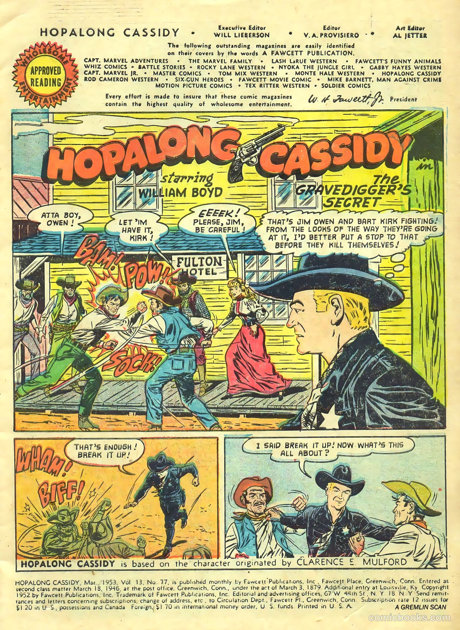 Hopalong Cassidy #77 — page 3 of 36