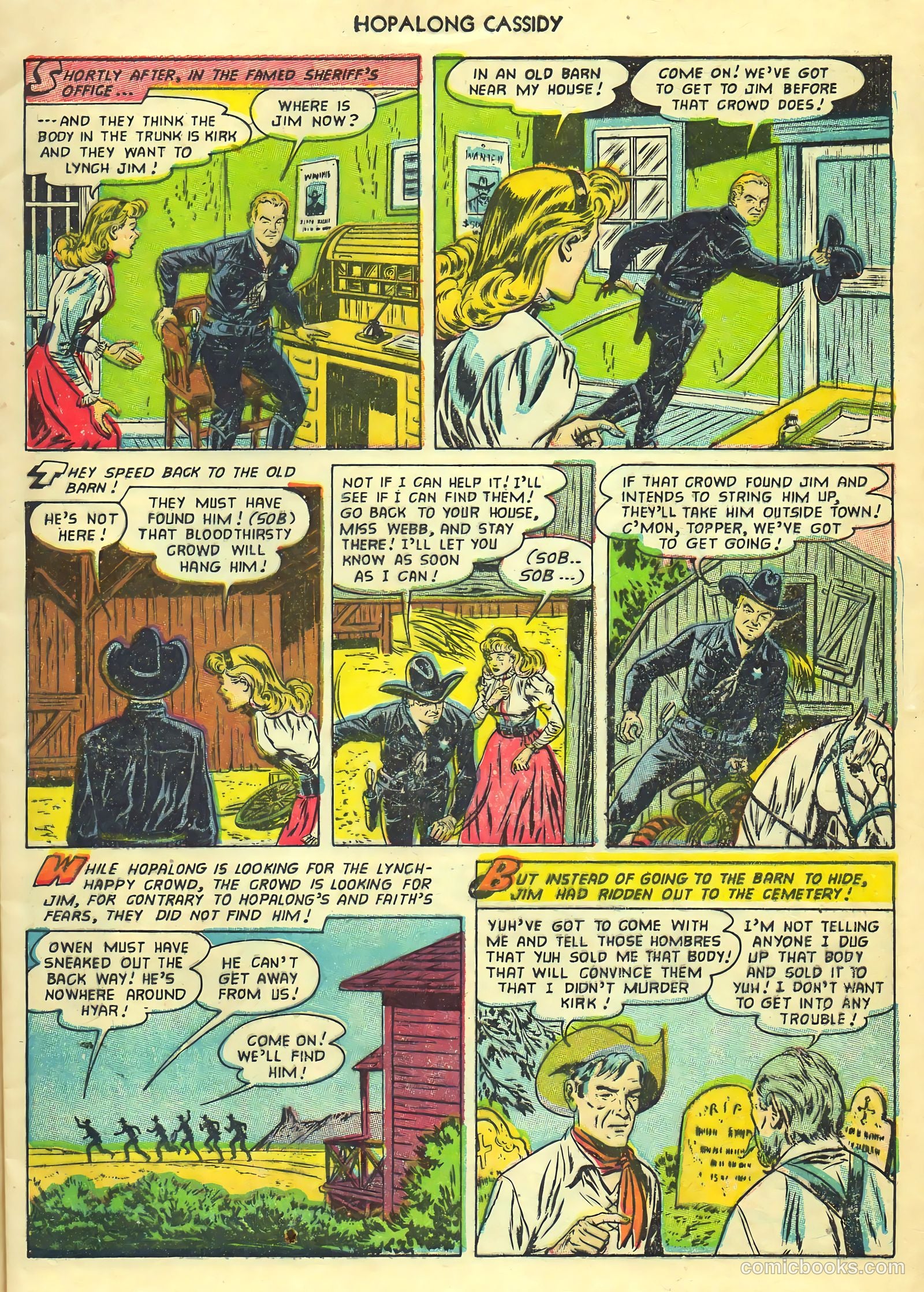 Hopalong Cassidy #77 — page 9 of 36