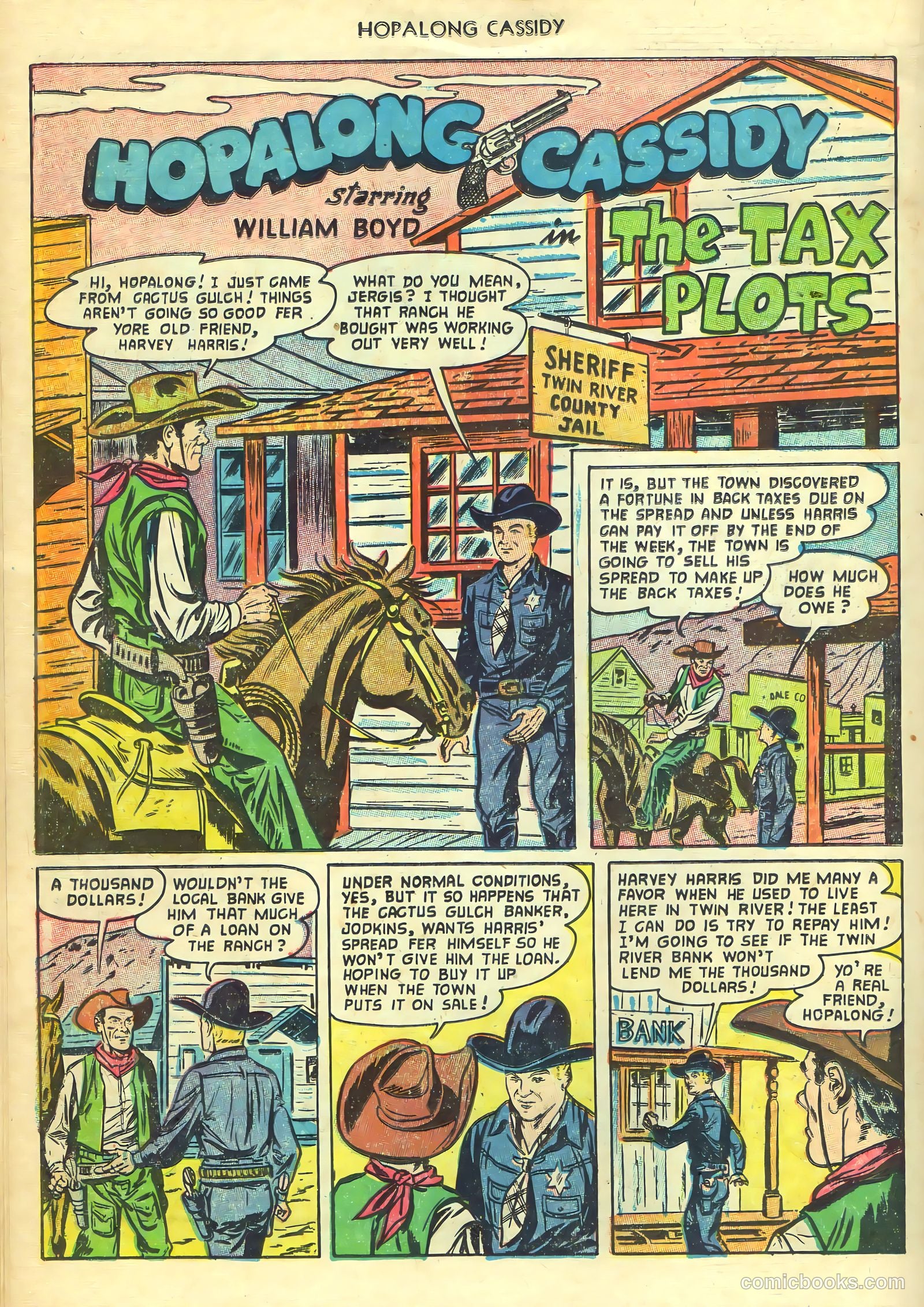 Hopalong Cassidy #77 — page 18 of 36