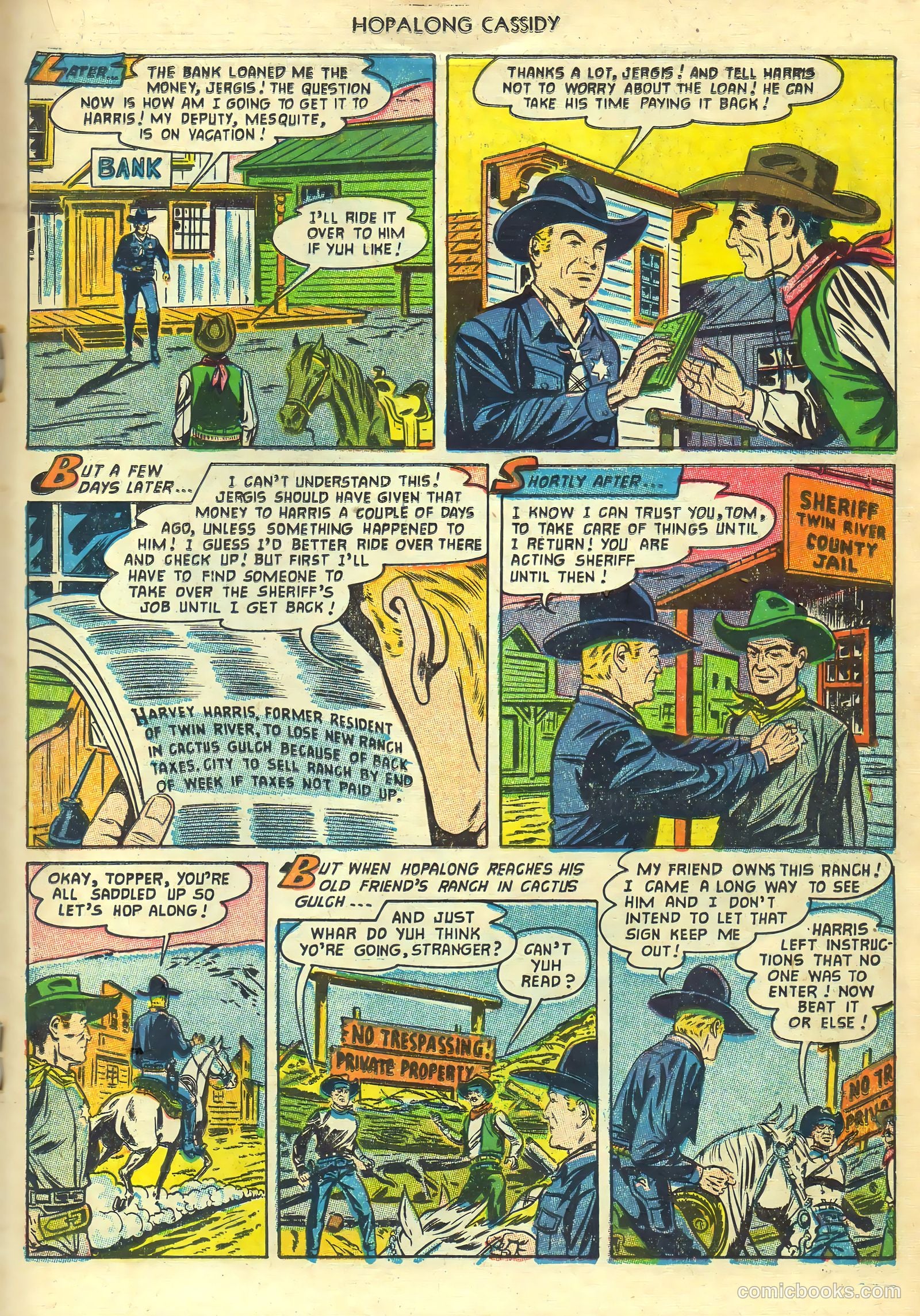 Hopalong Cassidy #77 — page 19 of 36