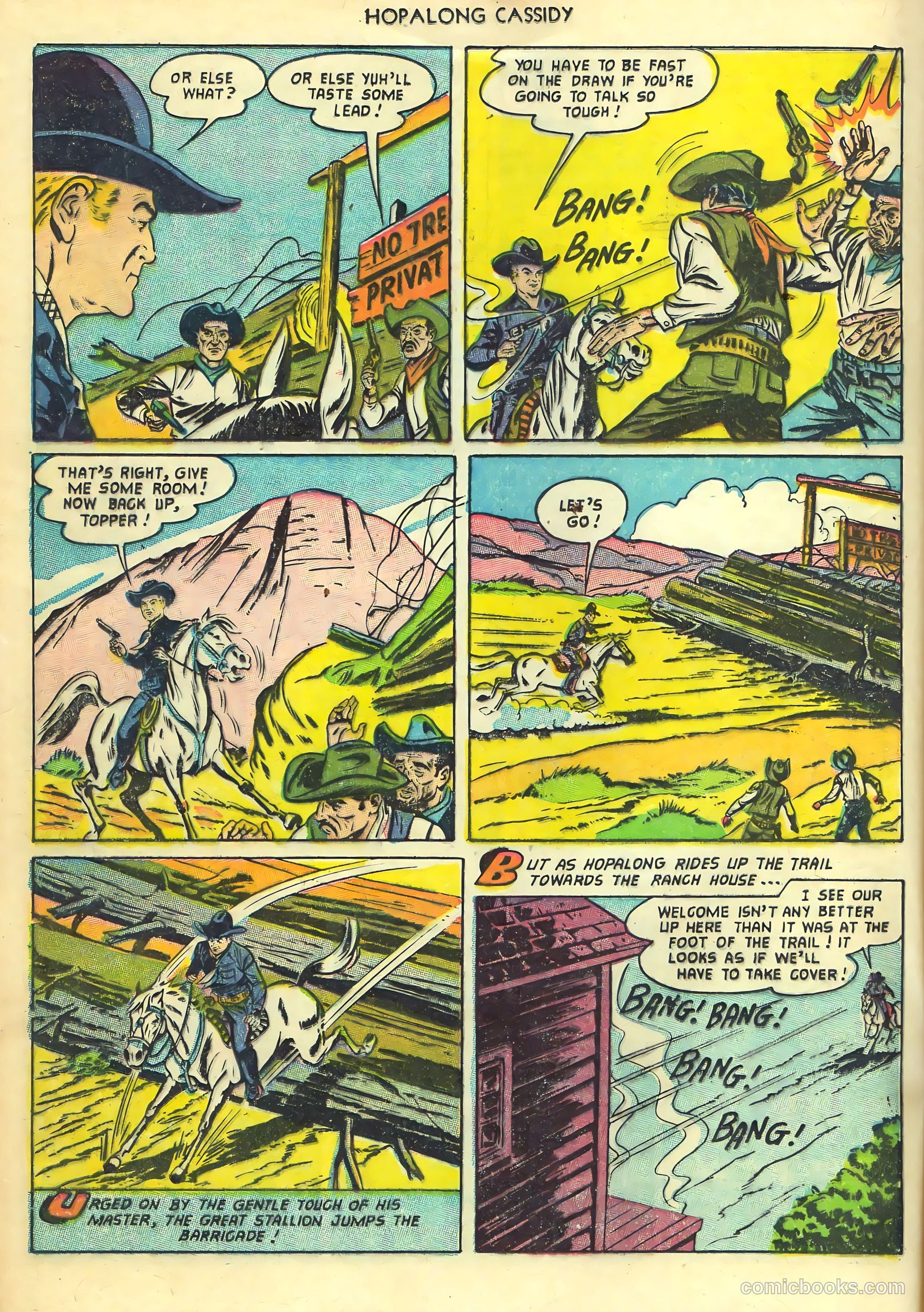 Hopalong Cassidy #77 — page 20 of 36