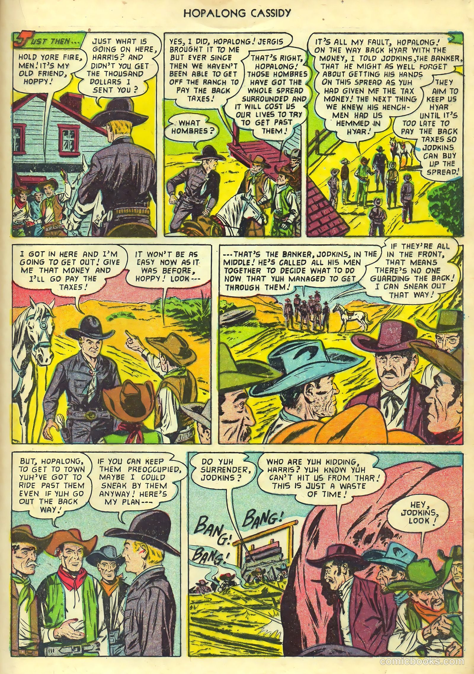 Hopalong Cassidy #77 — page 21 of 36