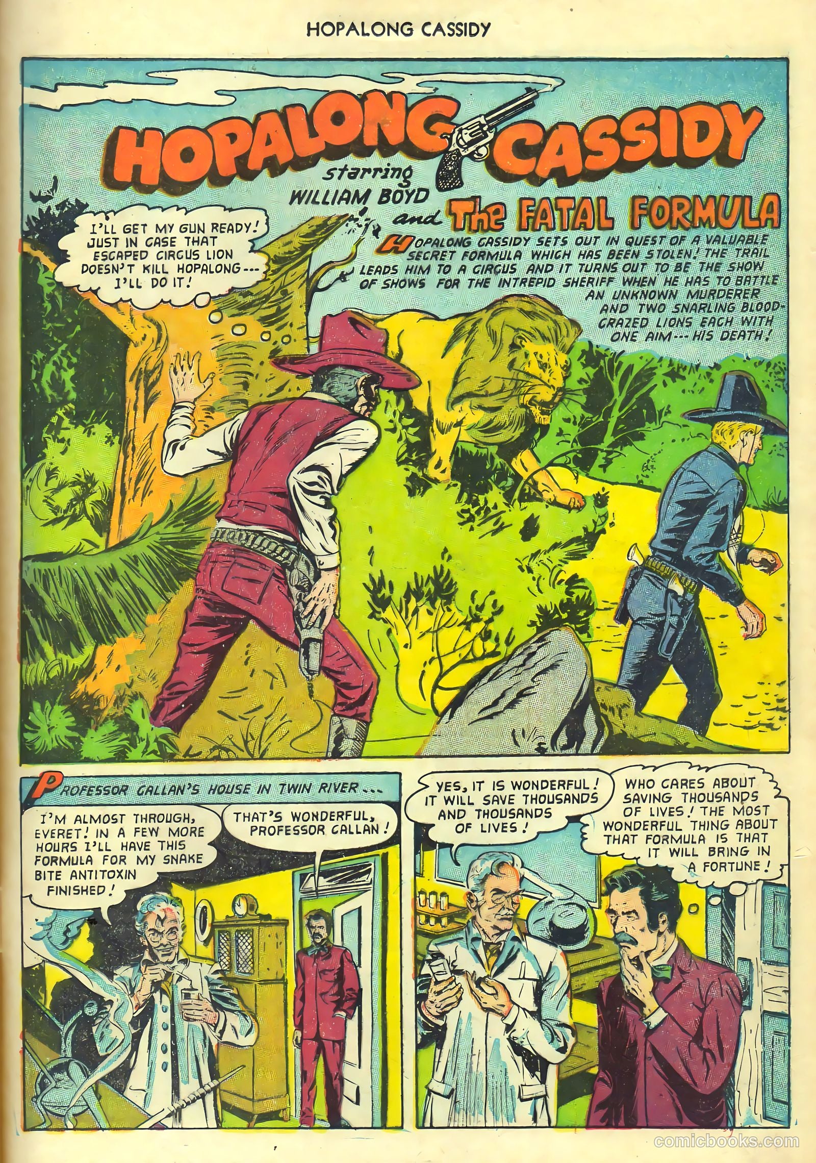 Hopalong Cassidy #77 — page 25 of 36