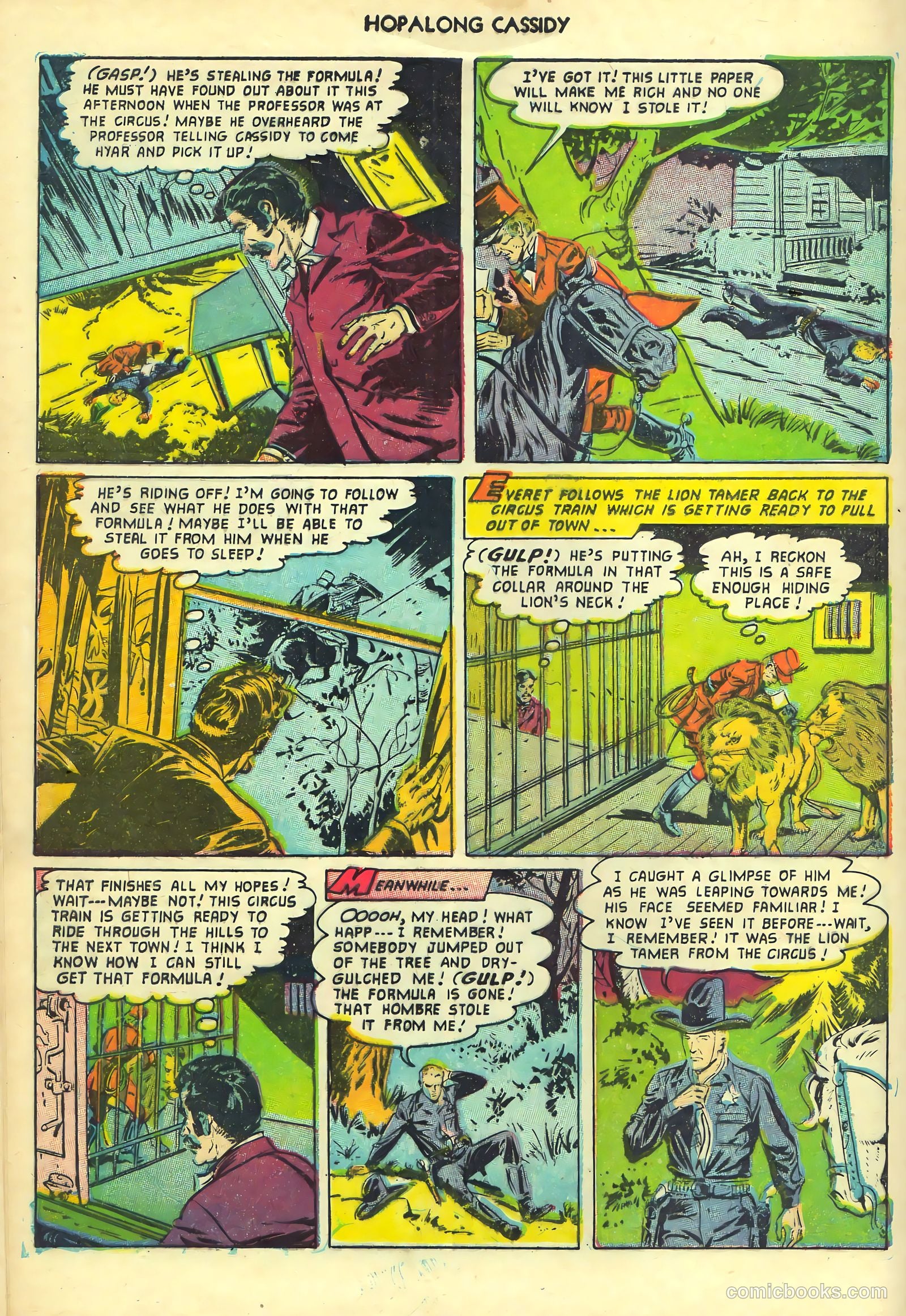 Hopalong Cassidy #77 — page 28 of 36