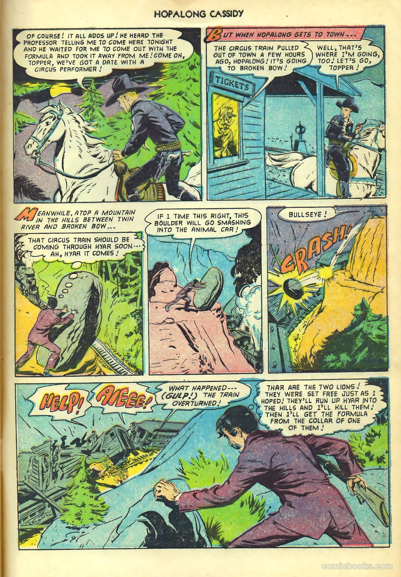 Hopalong Cassidy #77 — page 29 of 36