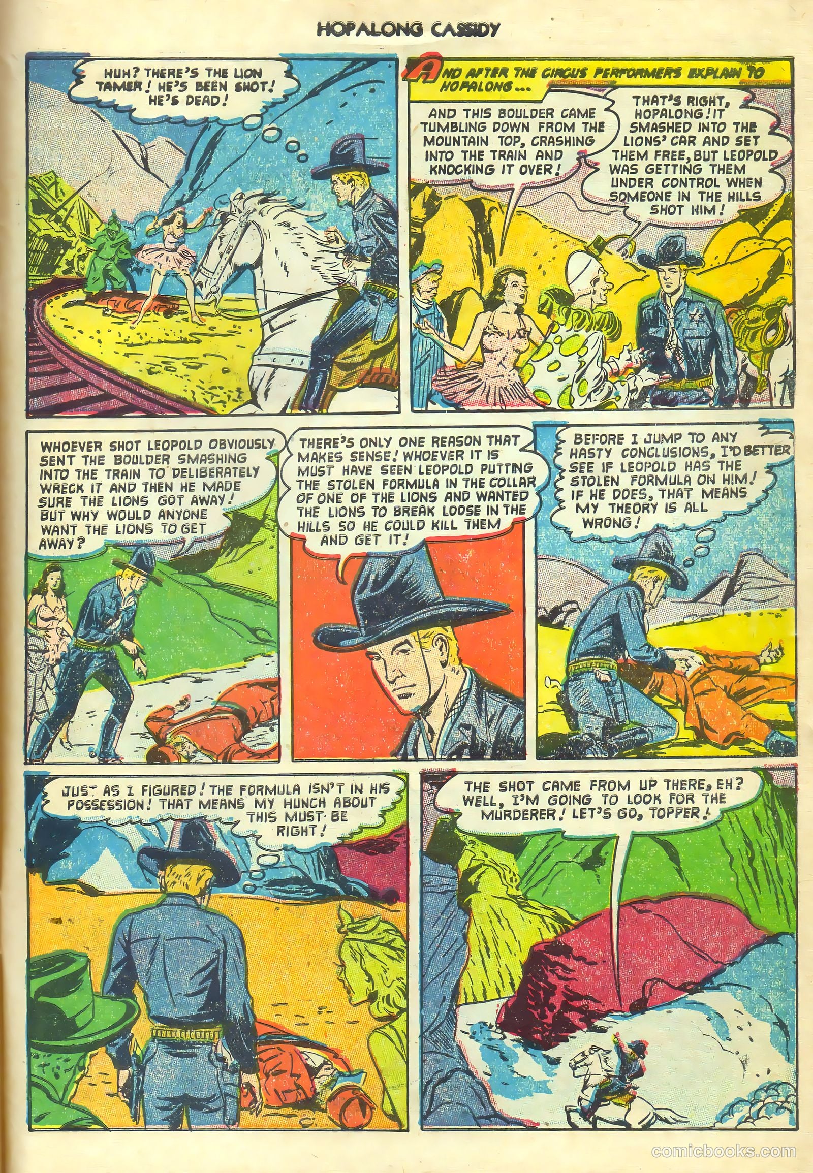 Hopalong Cassidy #77 — page 31 of 36