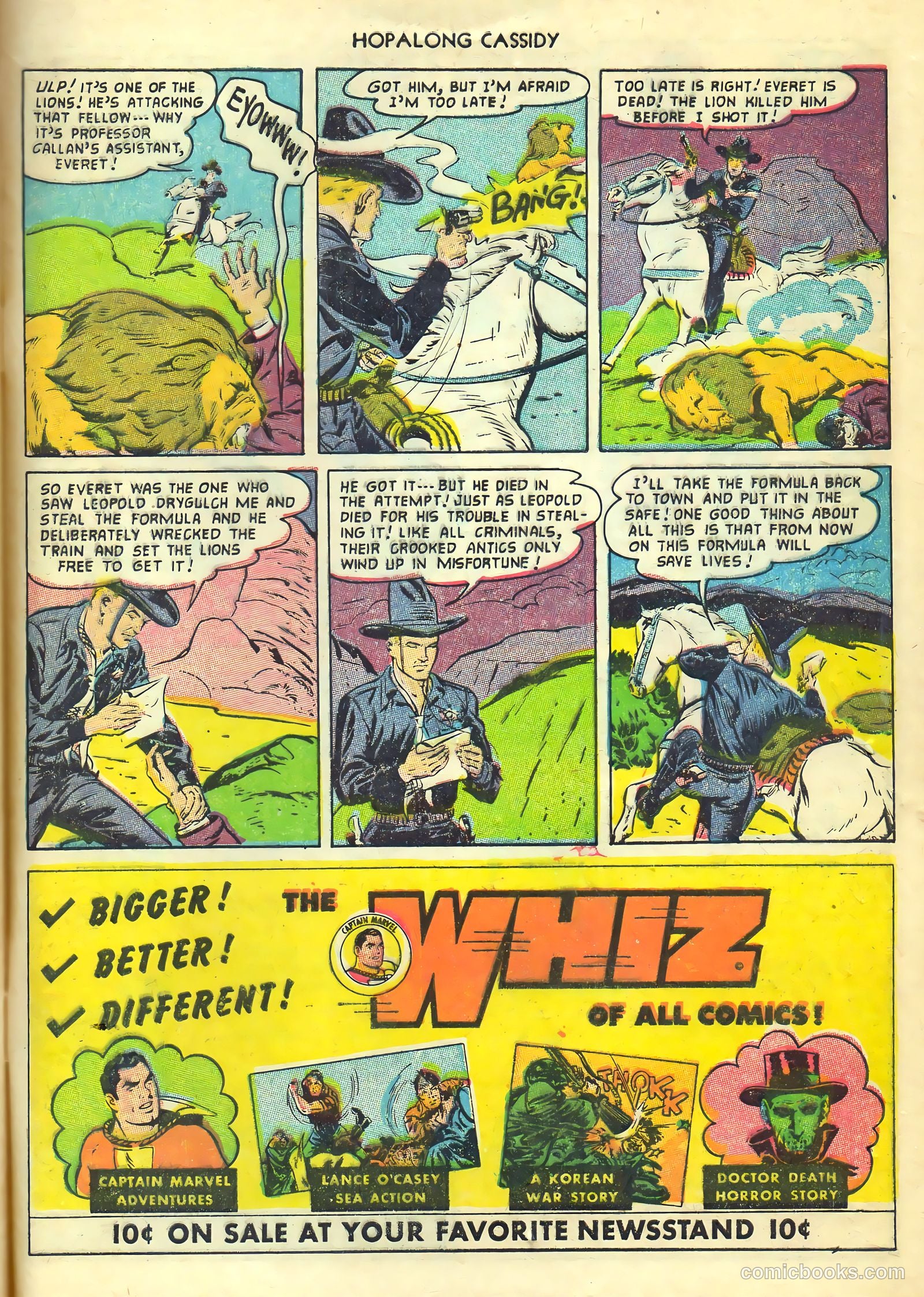 Hopalong Cassidy #77 — page 33 of 36