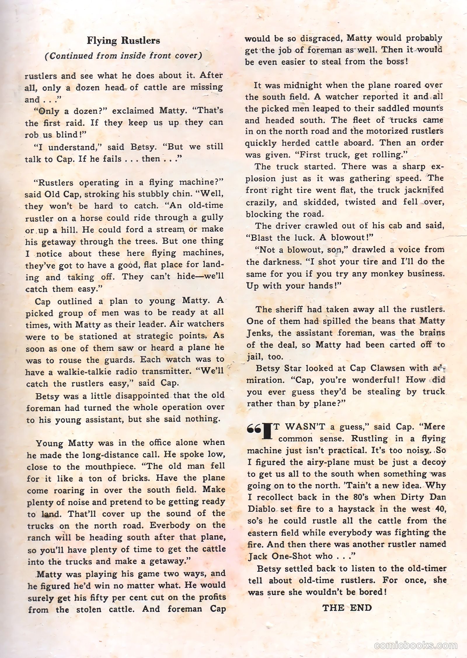 Hopalong Cassidy #77 — page 35 of 36
