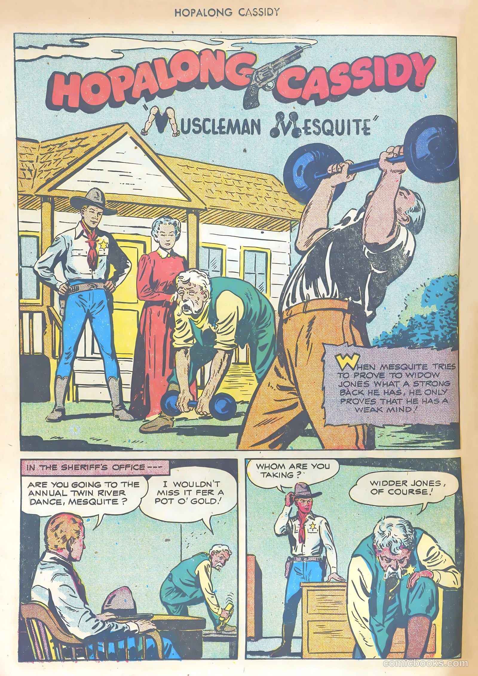 Hopalong Cassidy #8 — page 16 of 52
