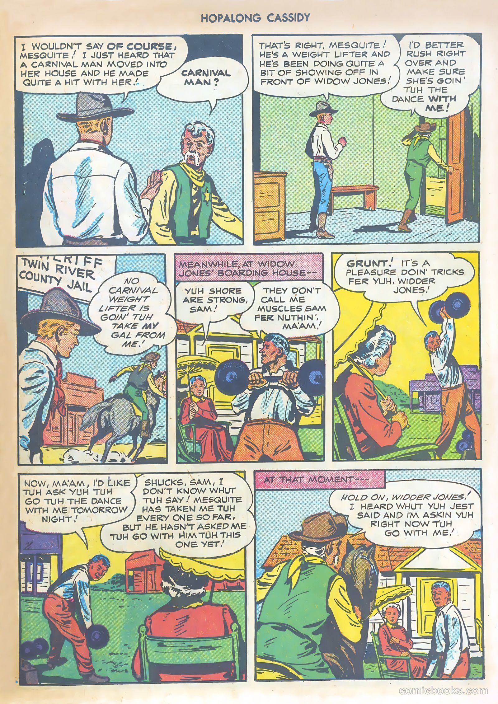 Hopalong Cassidy #8 — page 17 of 52