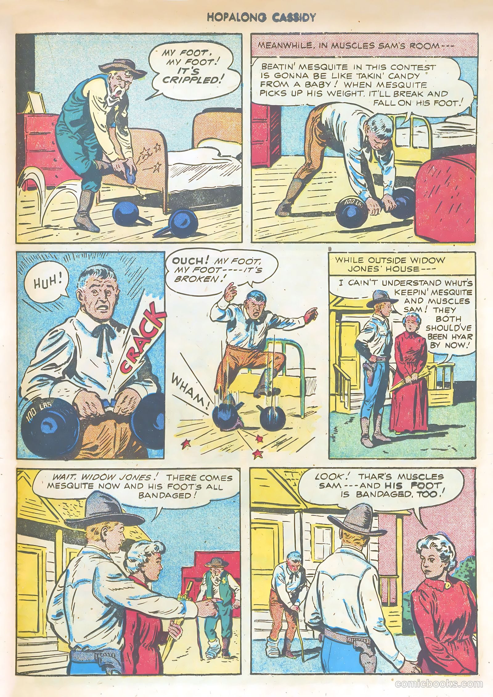 Hopalong Cassidy #8 — page 21 of 52