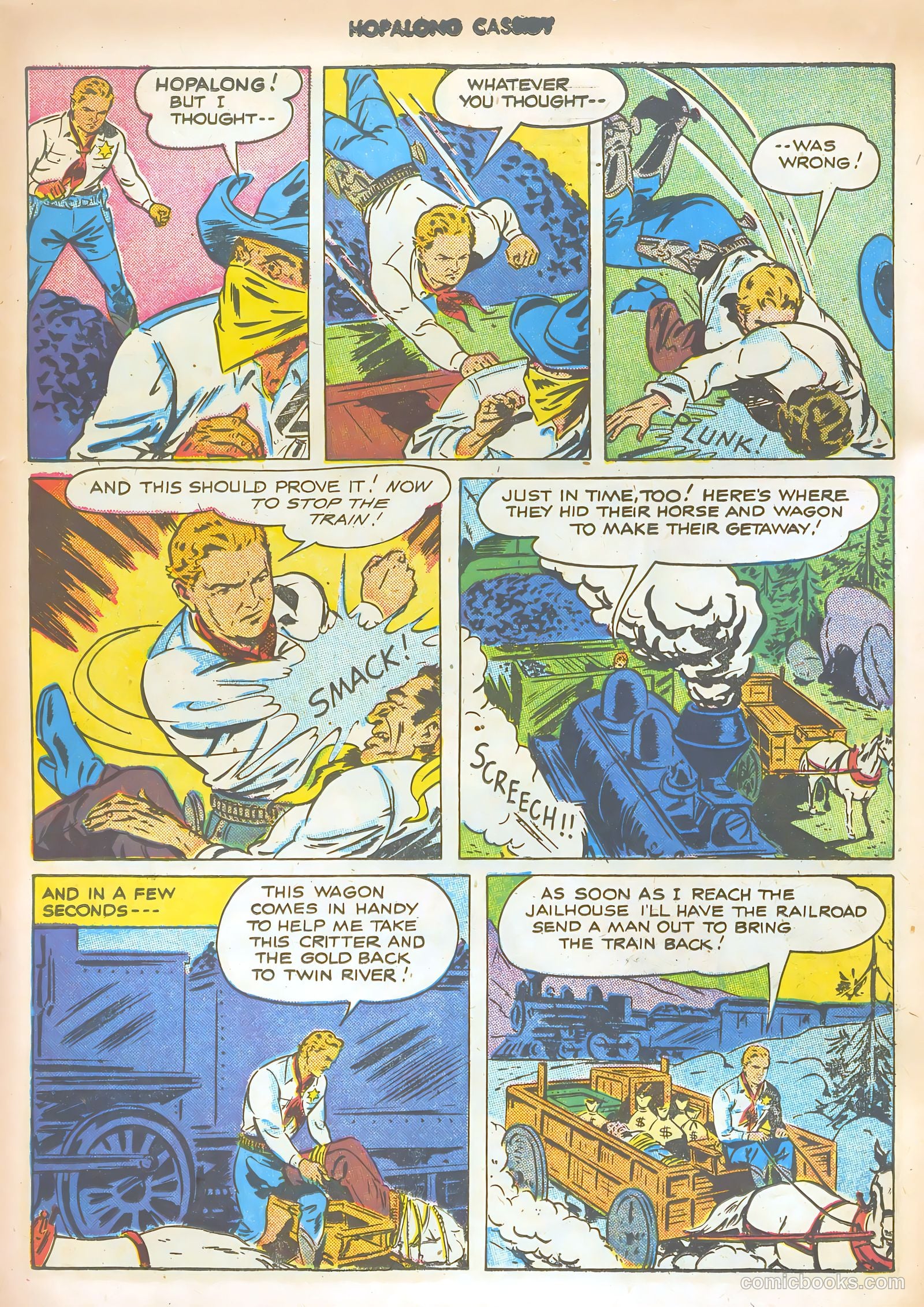 Hopalong Cassidy #8 — page 32 of 52
