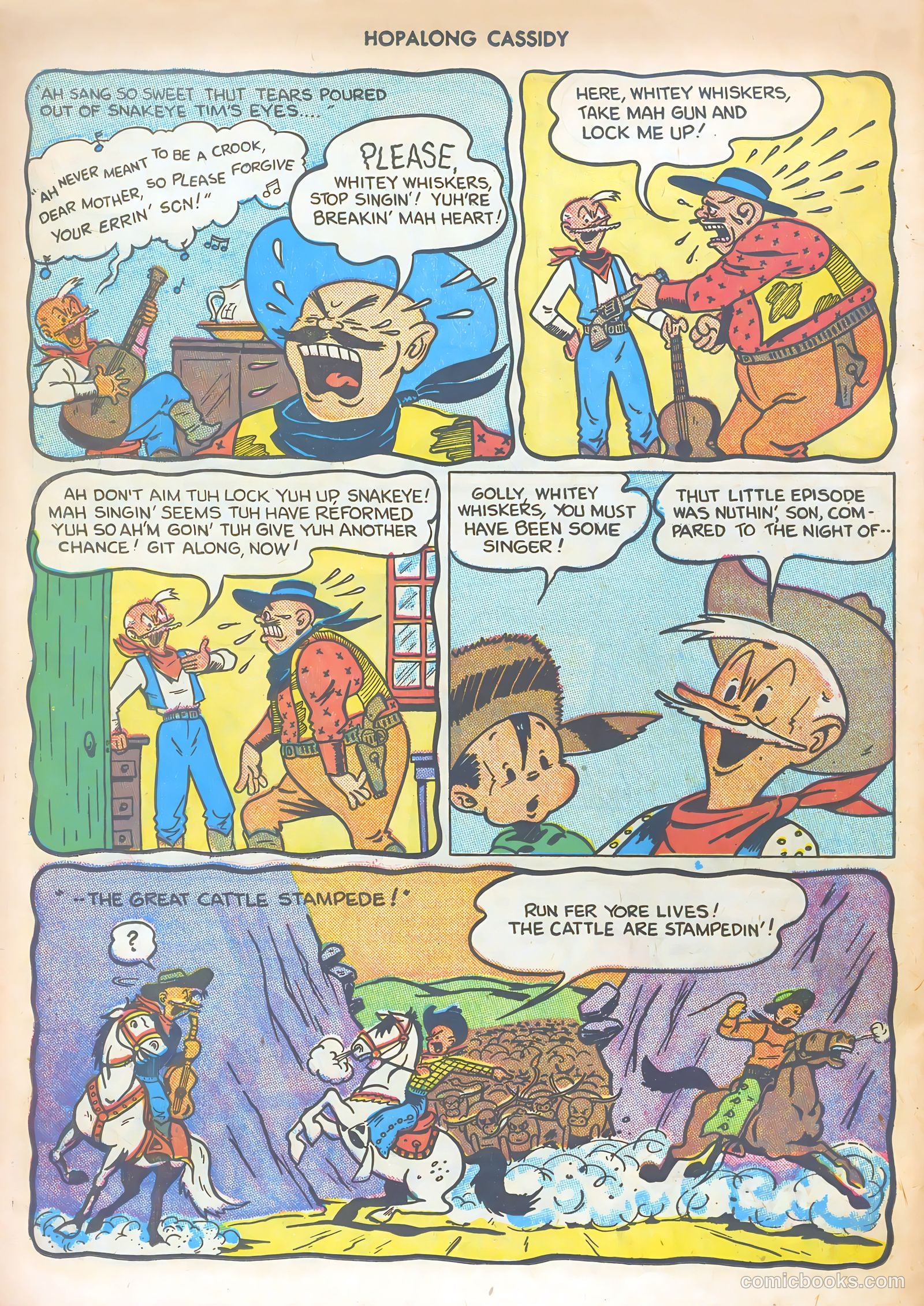 Hopalong Cassidy #8 — page 36 of 52