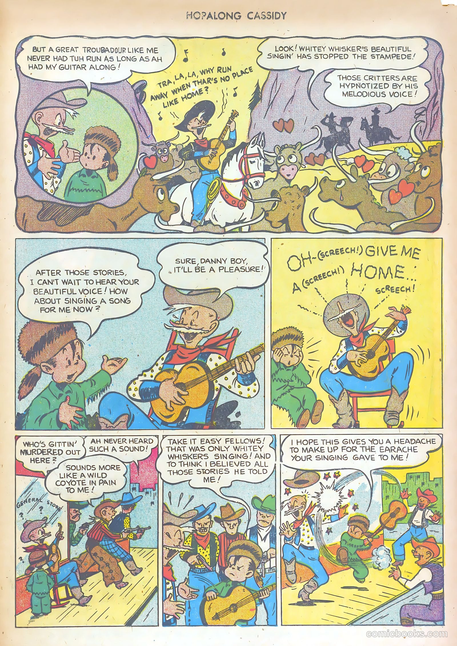 Hopalong Cassidy #8 — page 37 of 52