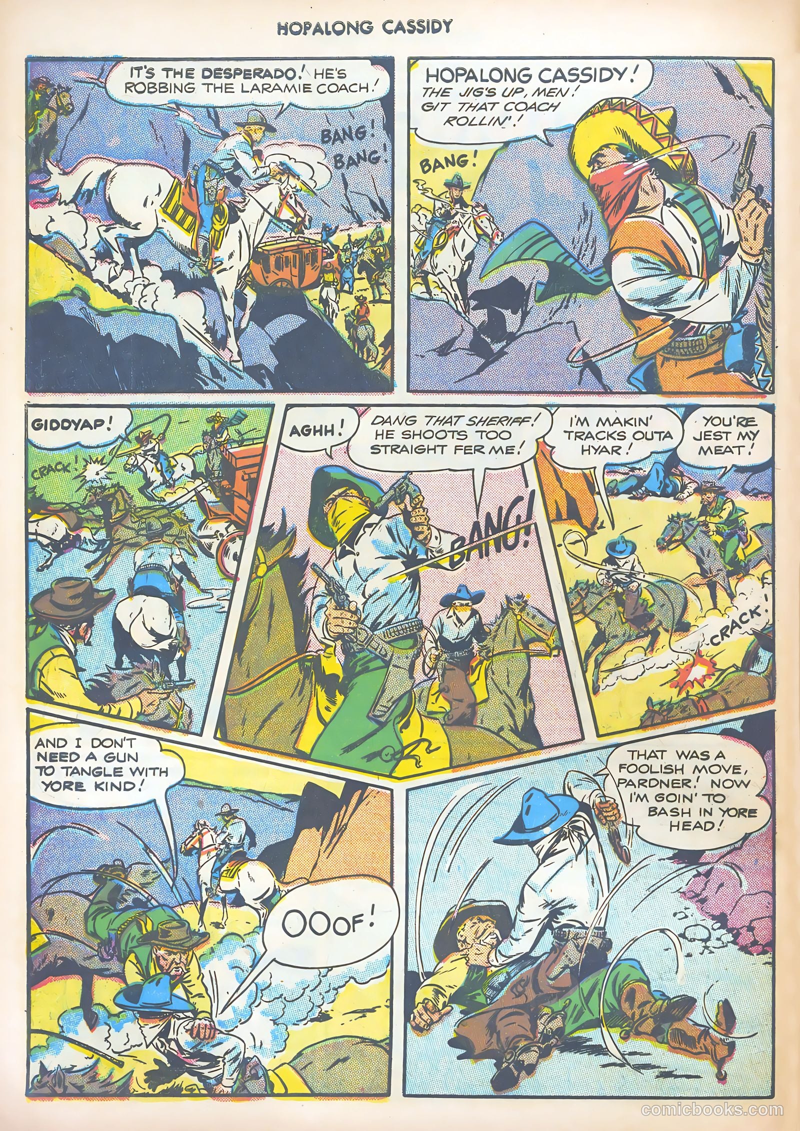 Hopalong Cassidy #8 — page 42 of 52