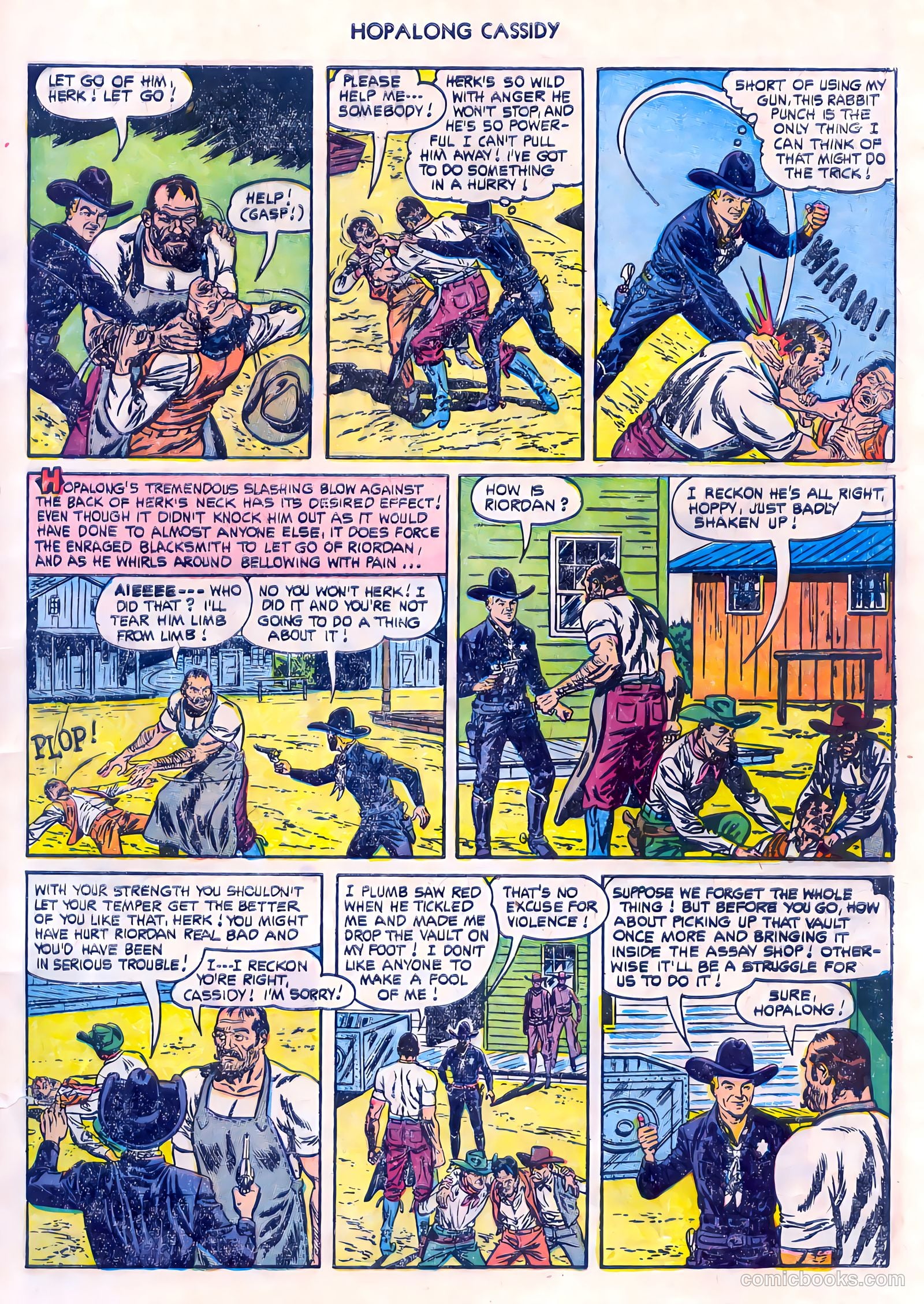 Hopalong Cassidy #80 — page 5 of 36
