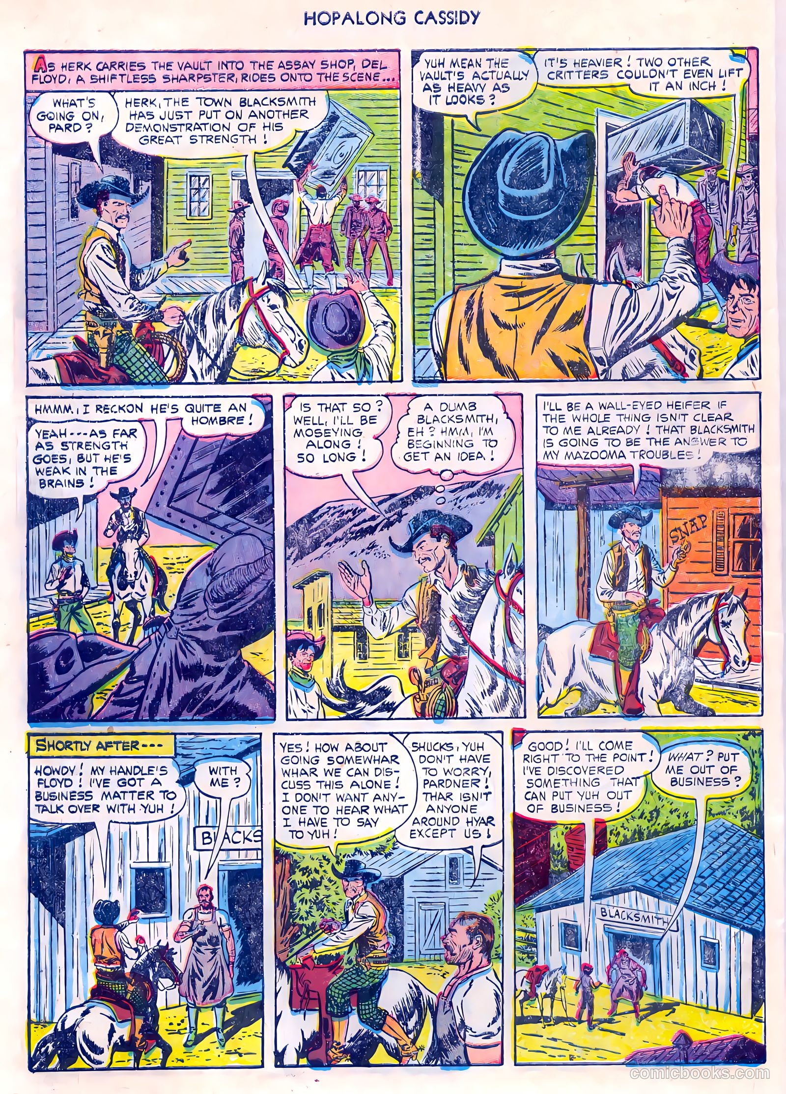 Hopalong Cassidy #80 — page 6 of 36