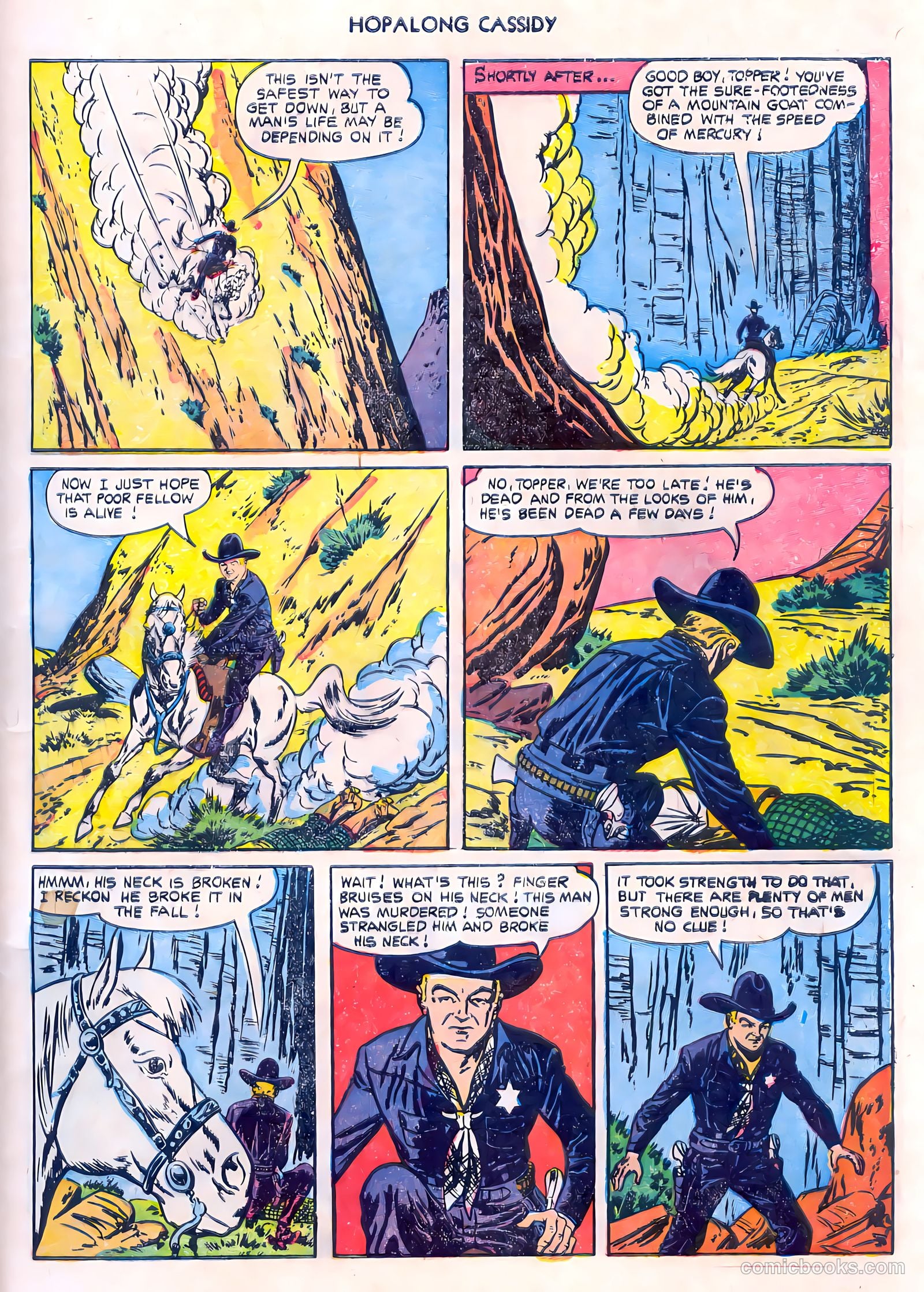 Hopalong Cassidy #80 — page 9 of 36