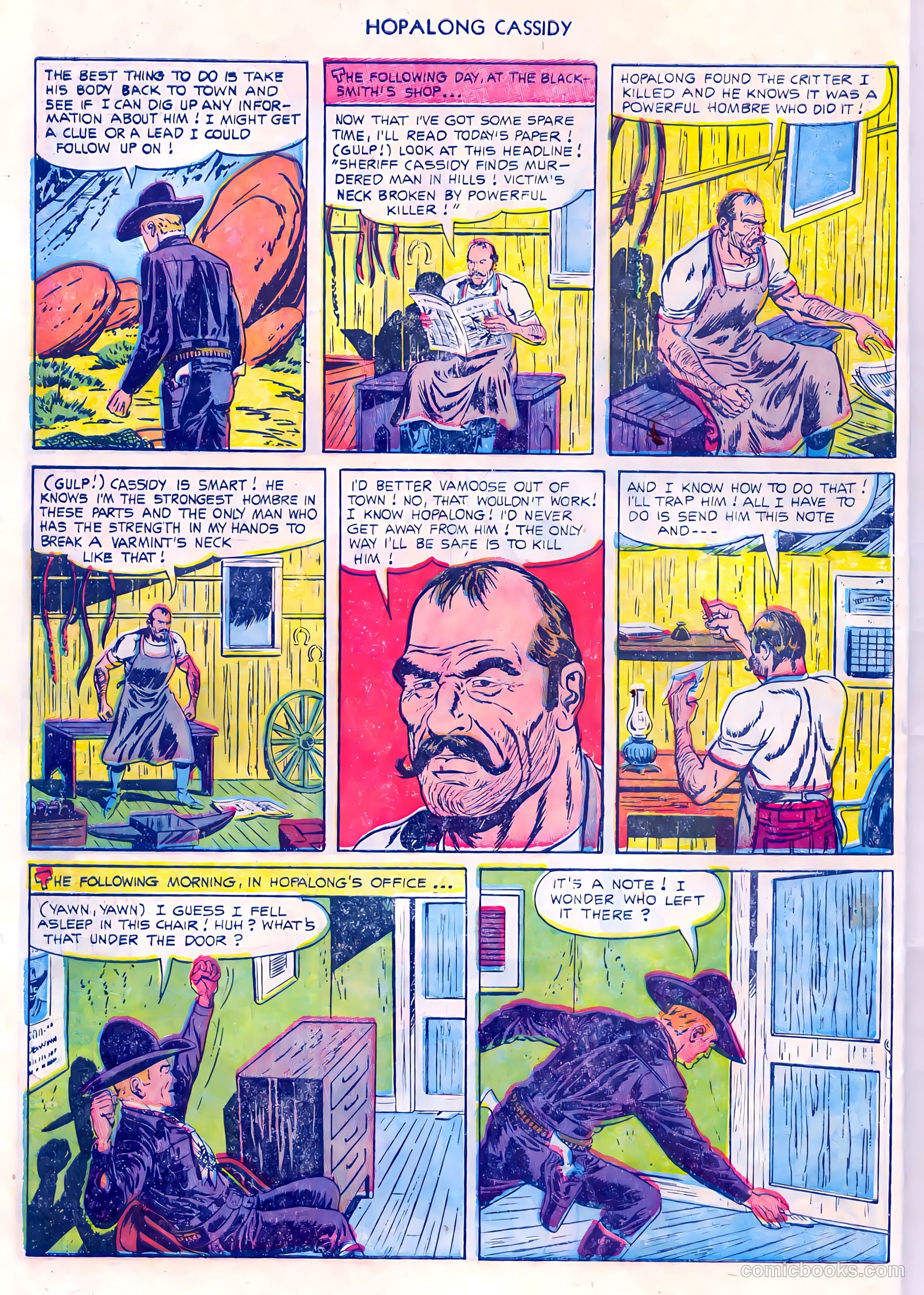 Hopalong Cassidy #80 — page 10 of 36