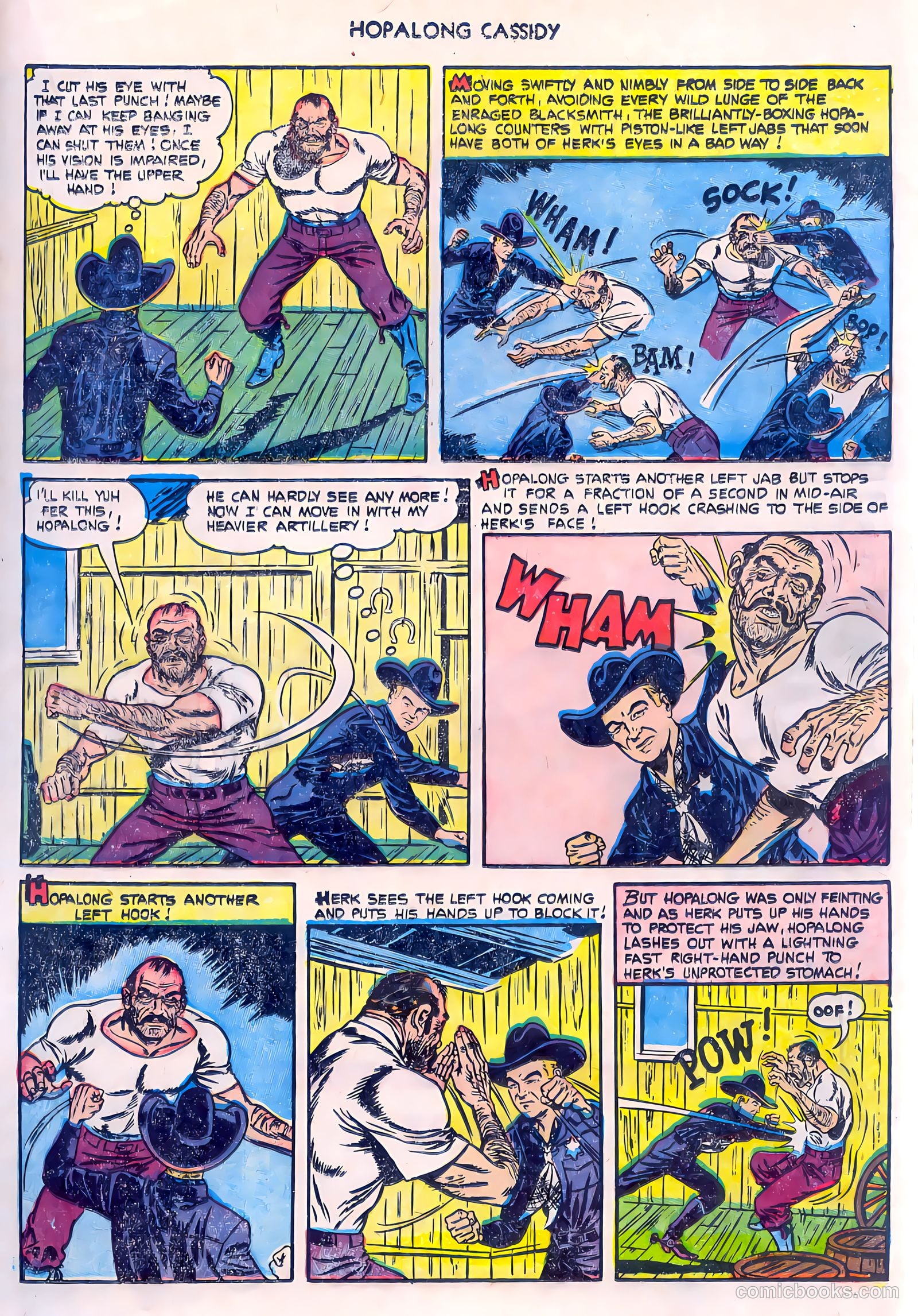 Hopalong Cassidy #80 — page 17 of 36