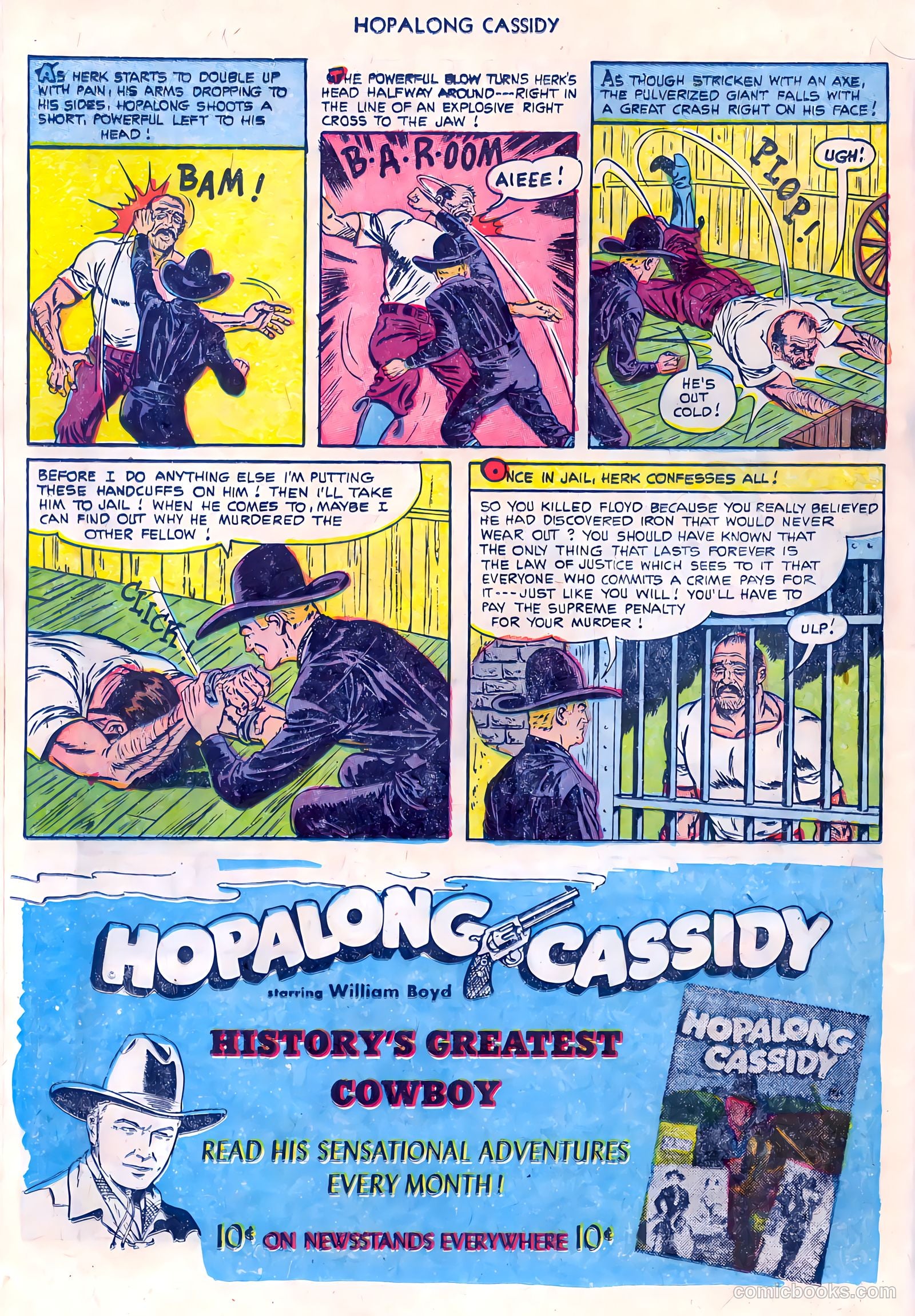 Hopalong Cassidy #80 — page 18 of 36