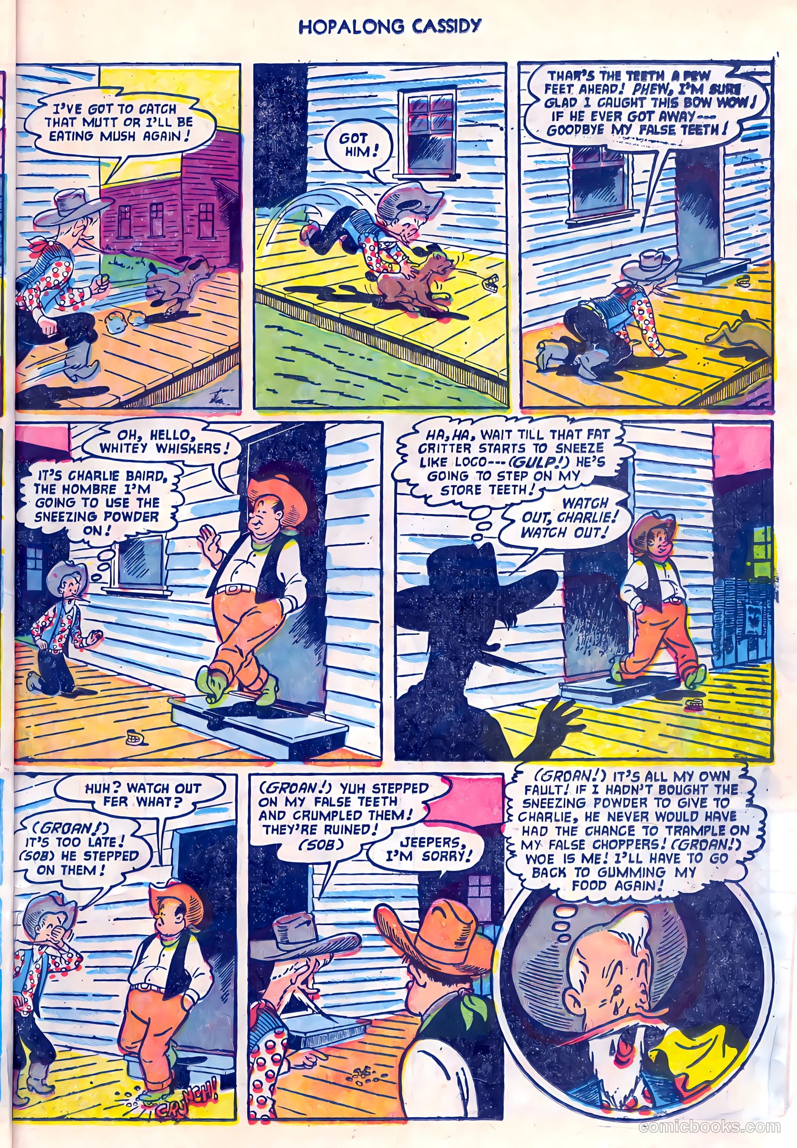 Hopalong Cassidy #80 — page 23 of 36