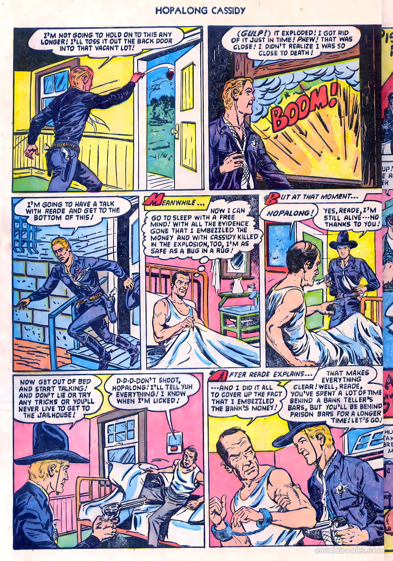 Hopalong Cassidy #80 — page 32 of 36