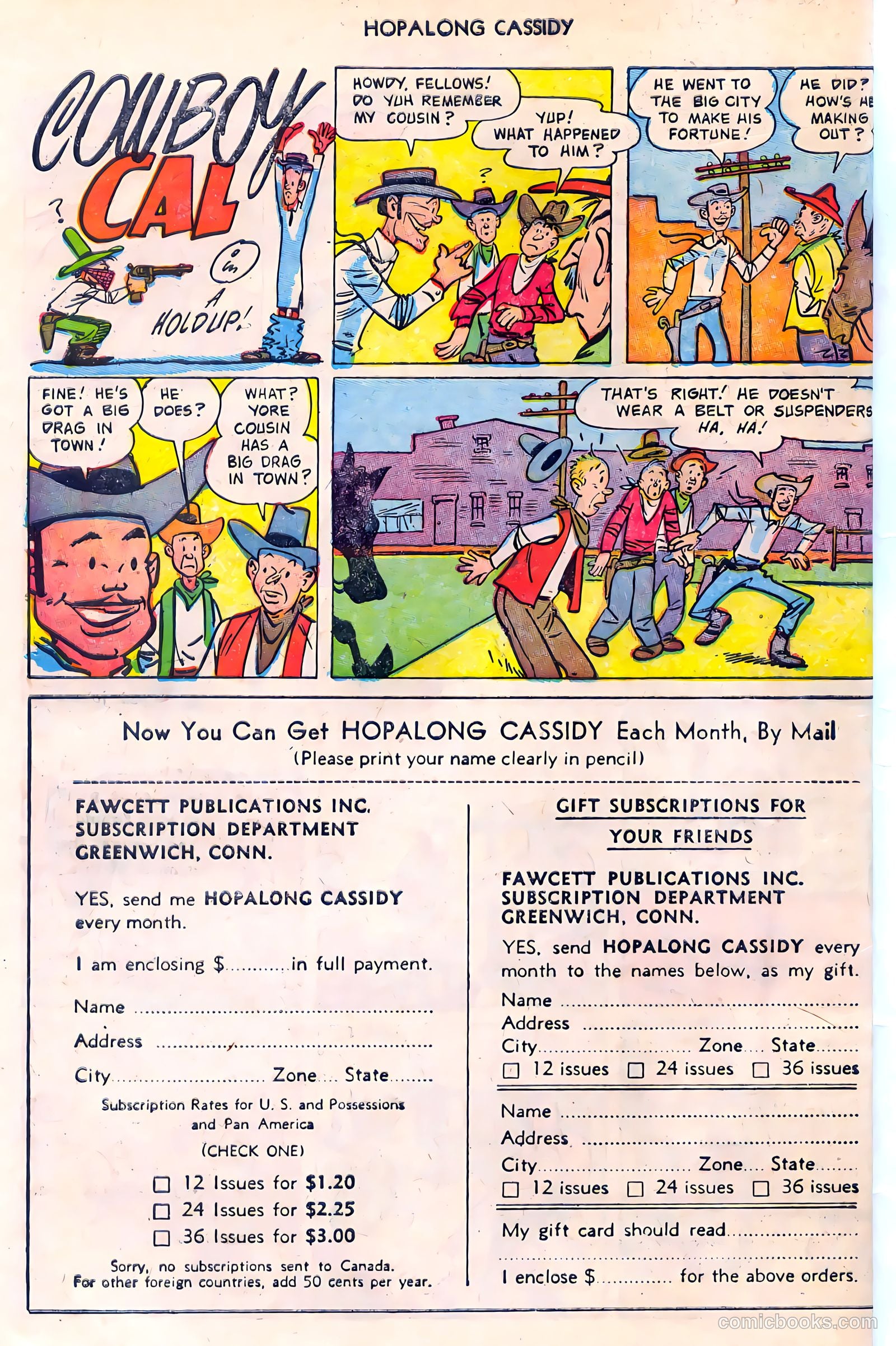 Hopalong Cassidy #80 — page 34 of 36