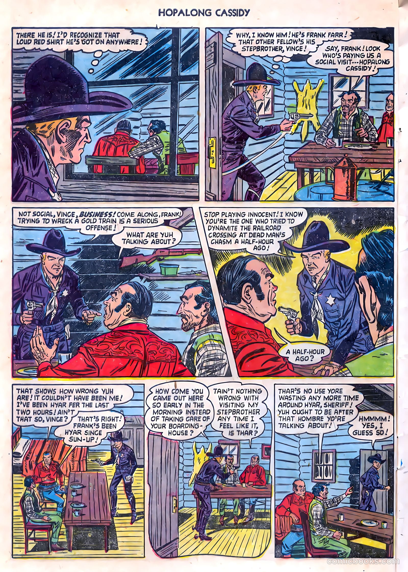 Hopalong Cassidy #85 — page 8 of 36