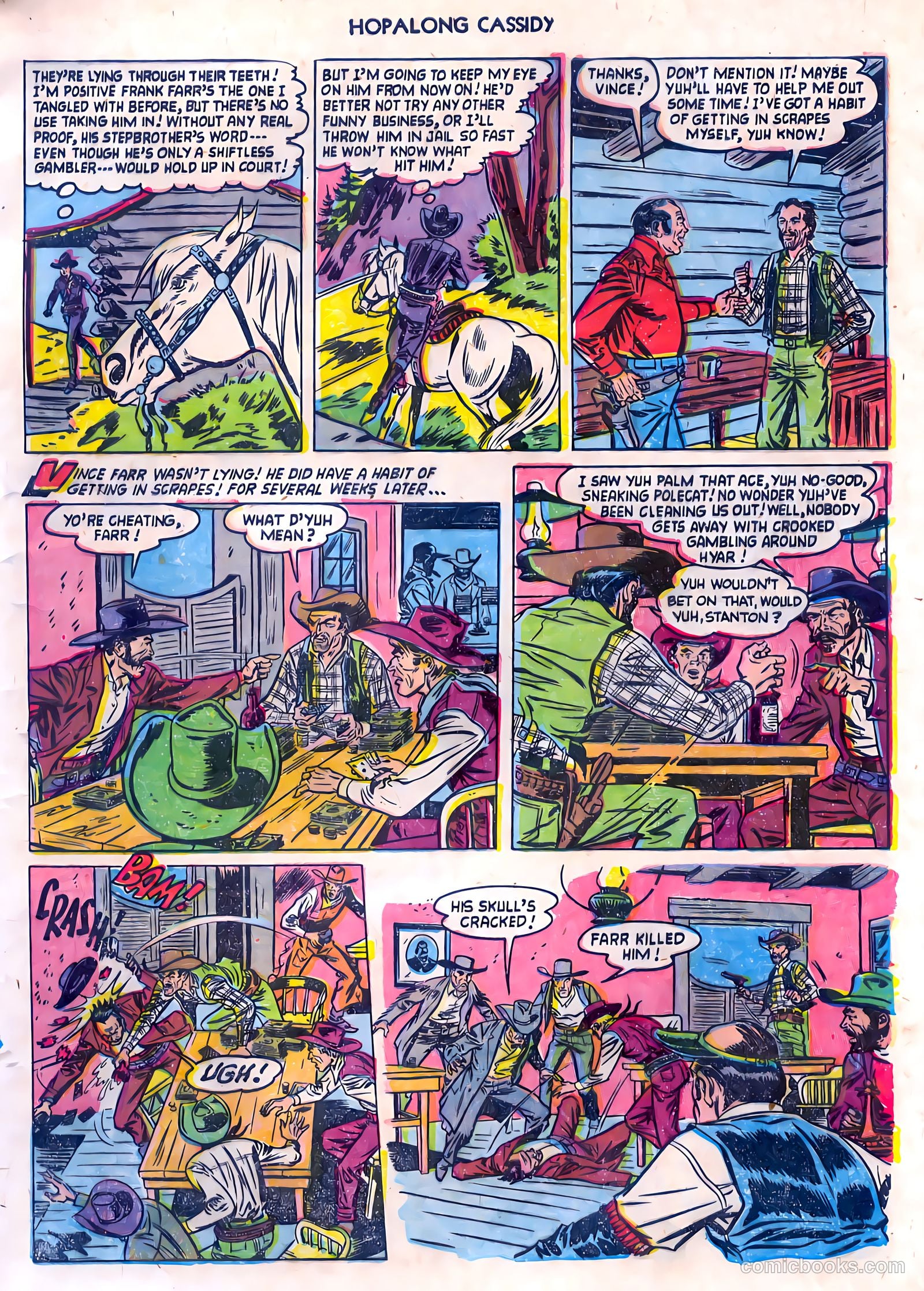 Hopalong Cassidy #85 — page 9 of 36