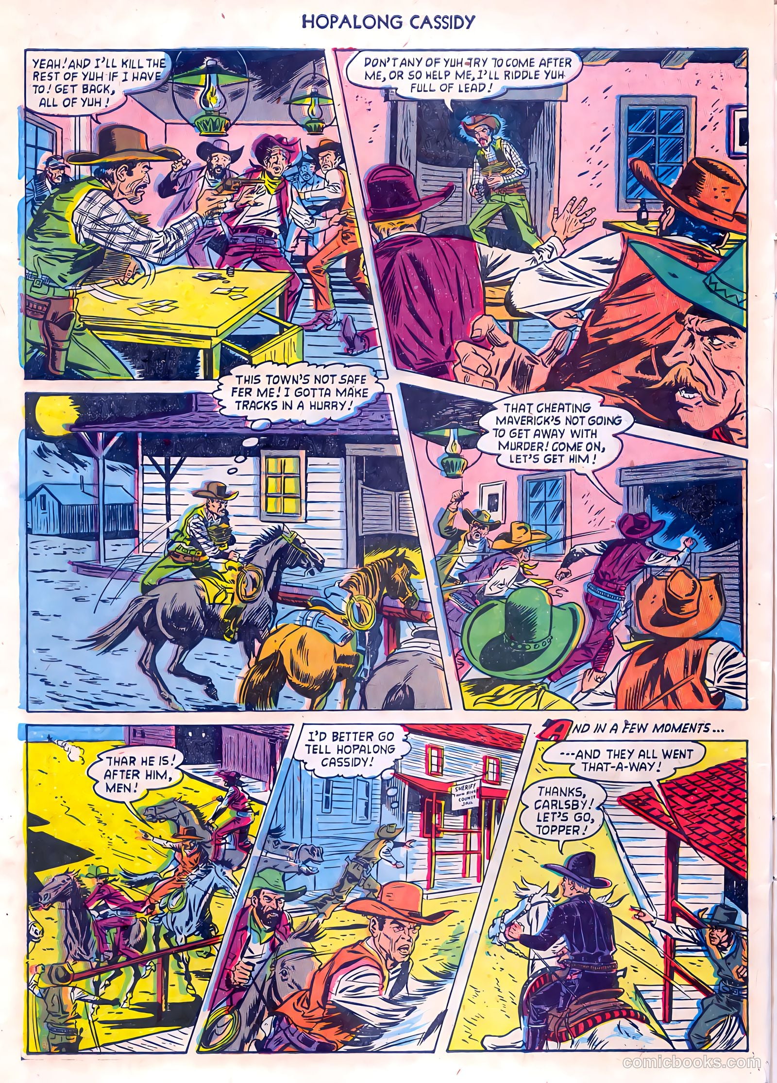 Hopalong Cassidy #85 — page 10 of 36