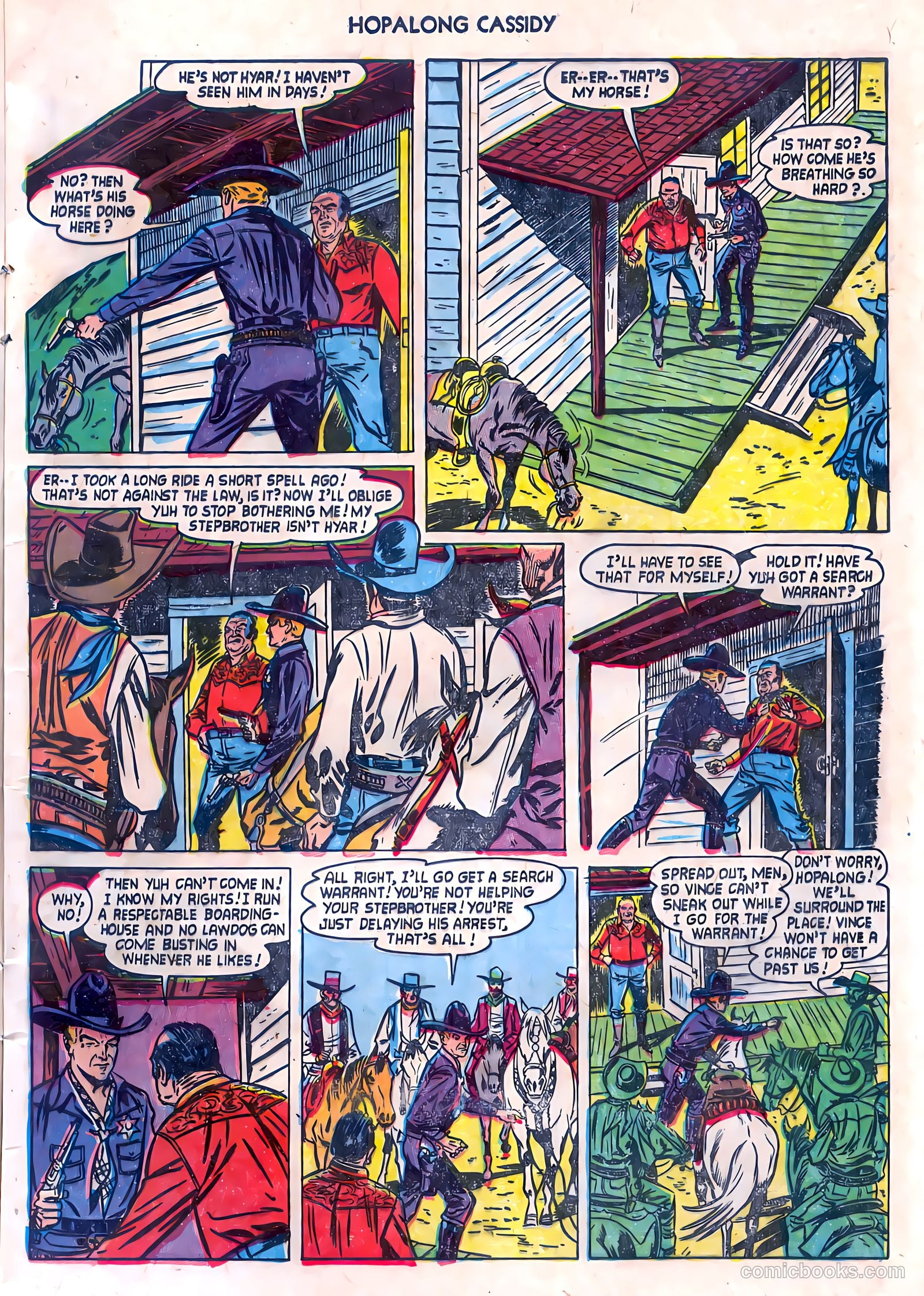 Hopalong Cassidy #85 — page 13 of 36