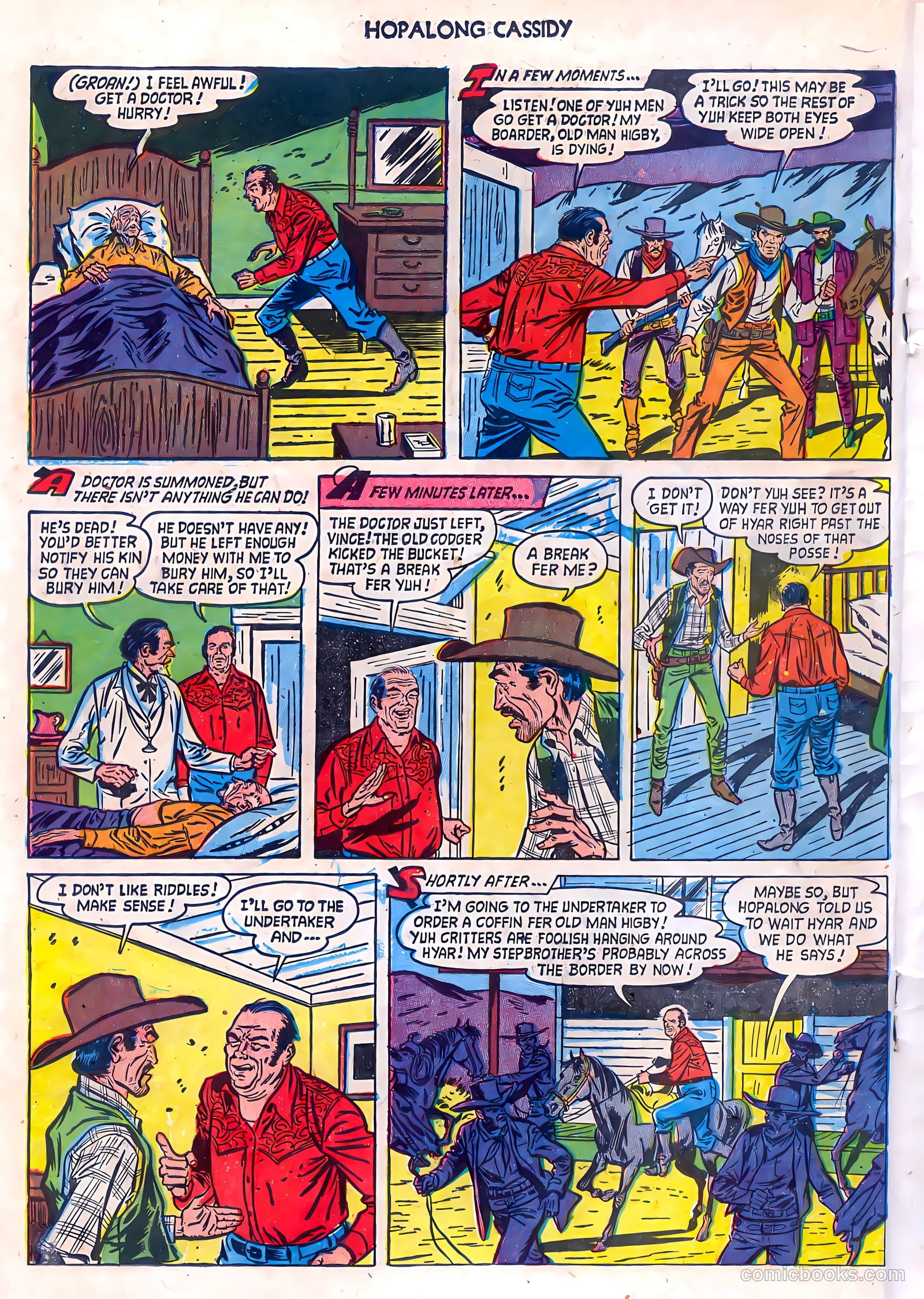 Hopalong Cassidy #85 — page 18 of 36