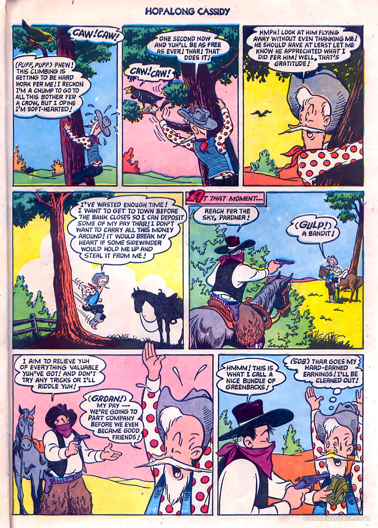 Hopalong Cassidy #85 — page 31 of 36