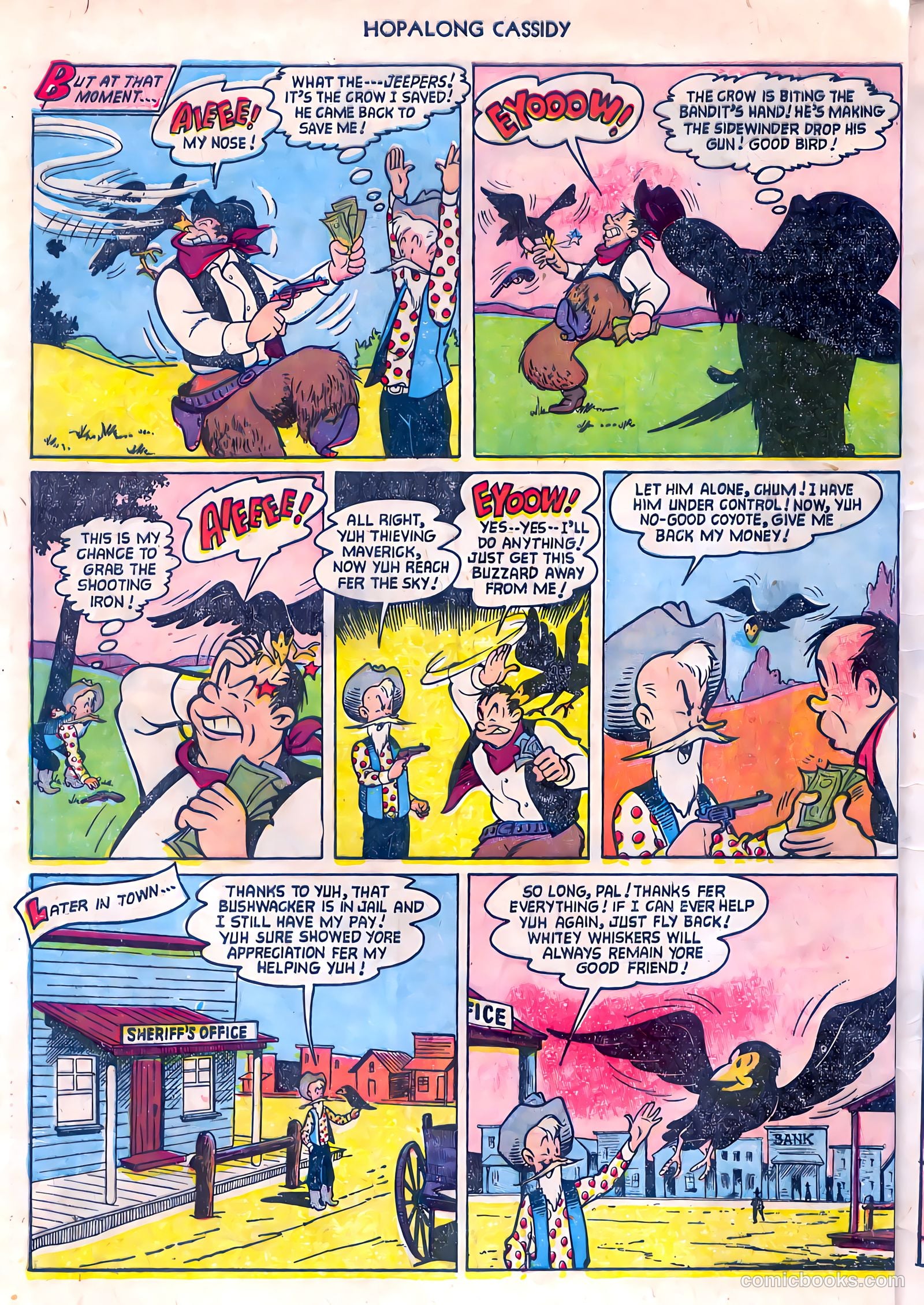 Hopalong Cassidy #85 — page 32 of 36