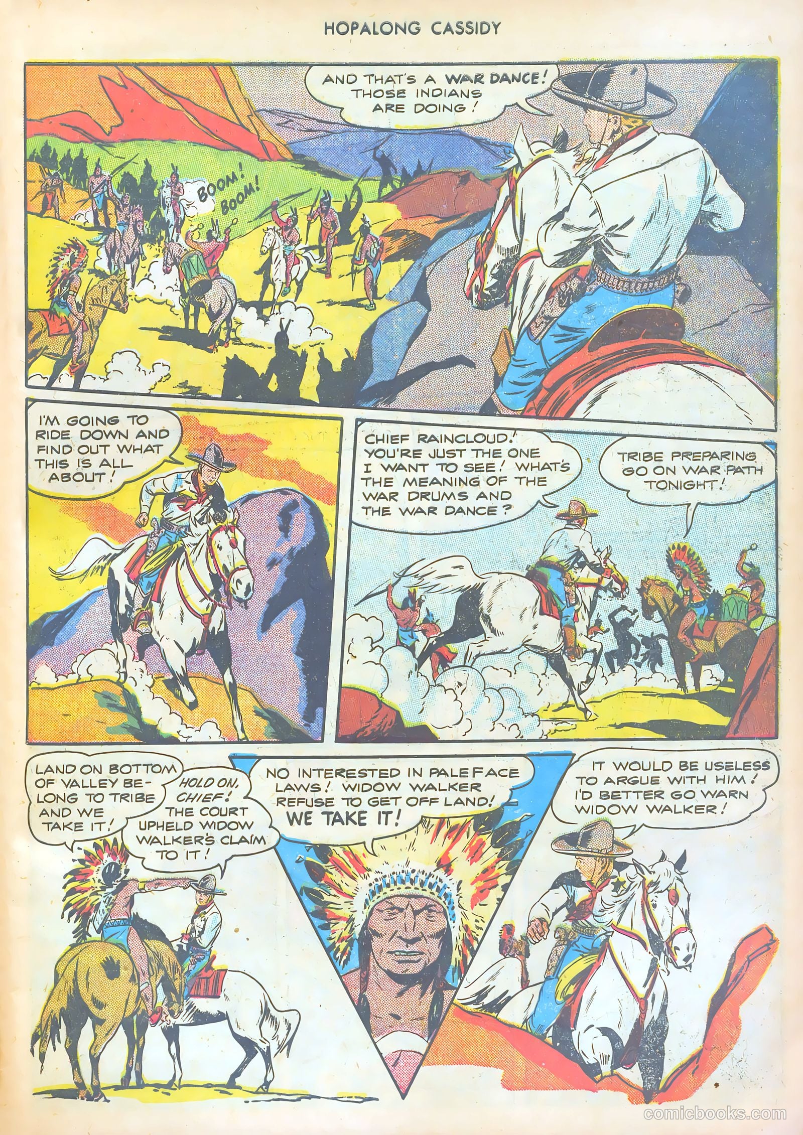 Hopalong Cassidy #9 — page 5 of 52