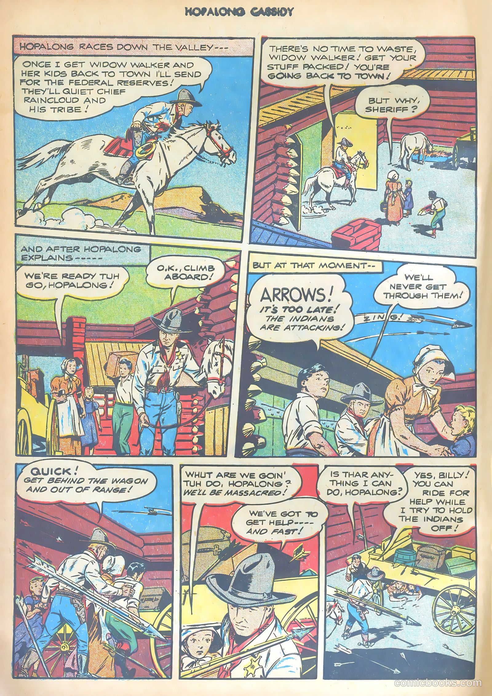 Hopalong Cassidy #9 — page 6 of 52