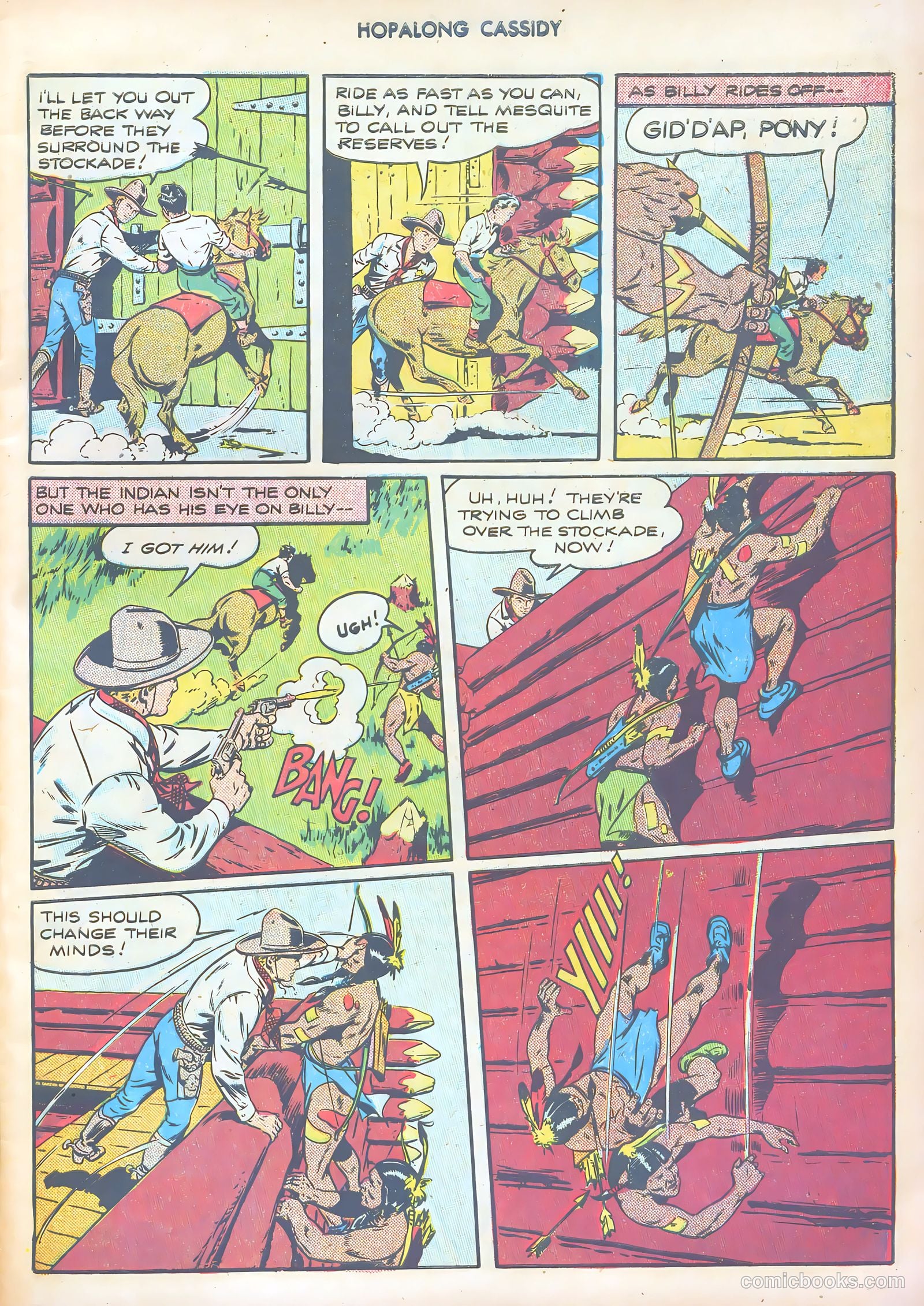 Hopalong Cassidy #9 — page 7 of 52