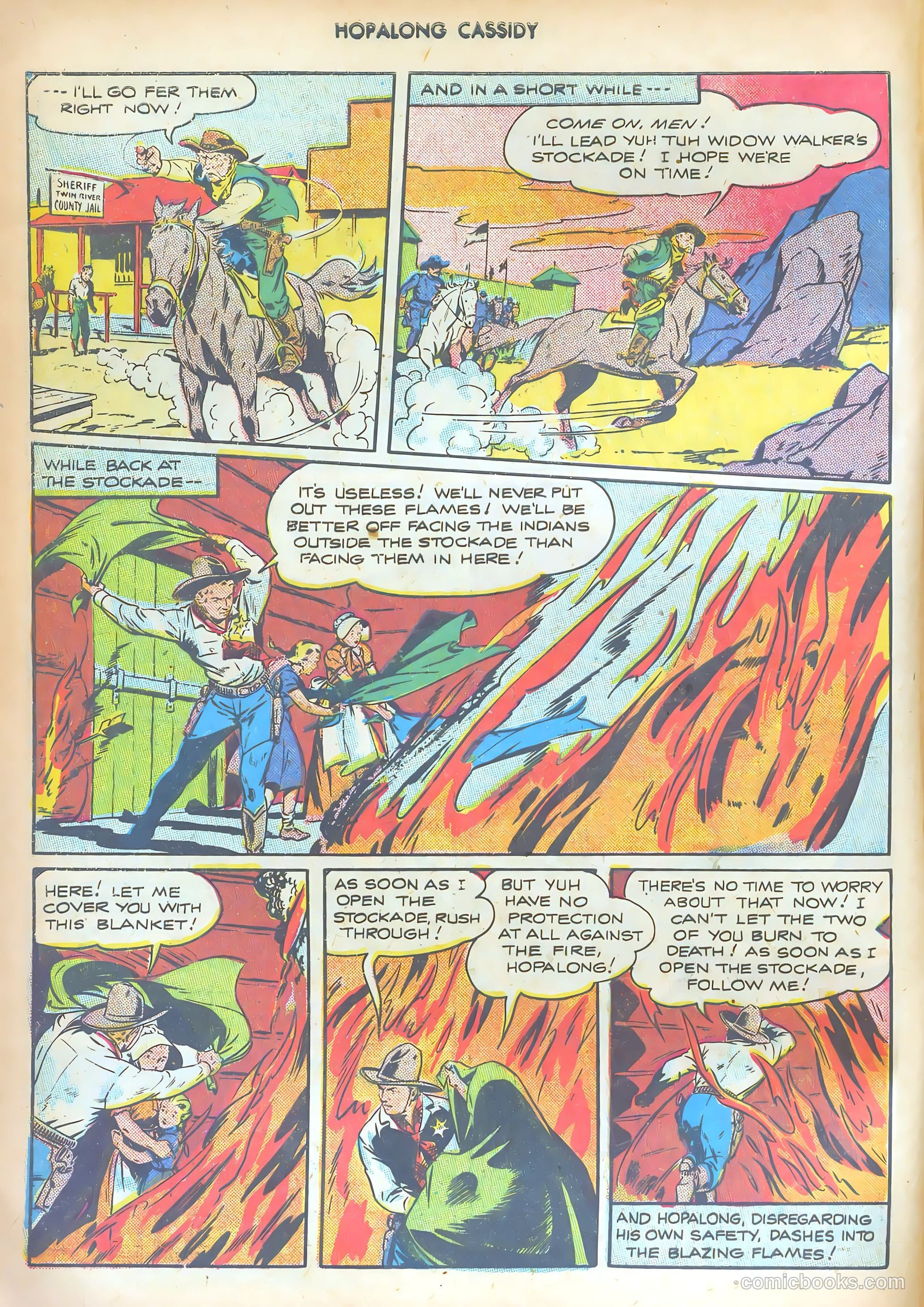 Hopalong Cassidy #9 — page 10 of 52